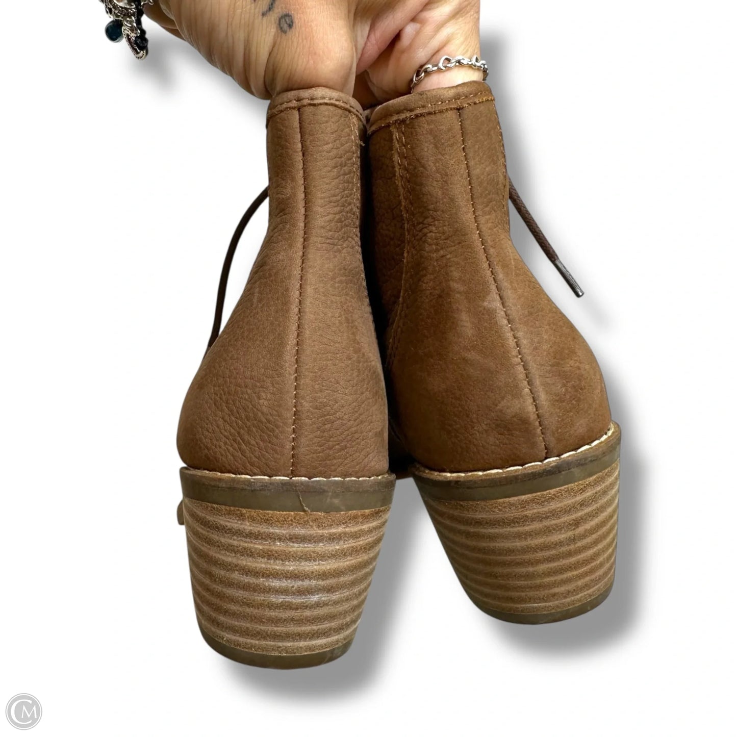 Boots Ankle Flats By Lucky Brand In Brown, Size: 6