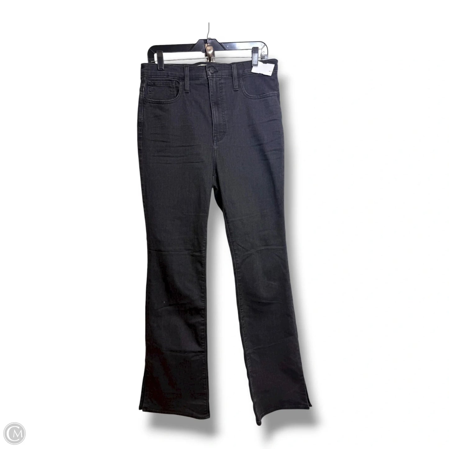 Jeans Flared By Madewell In Black, Size: 10