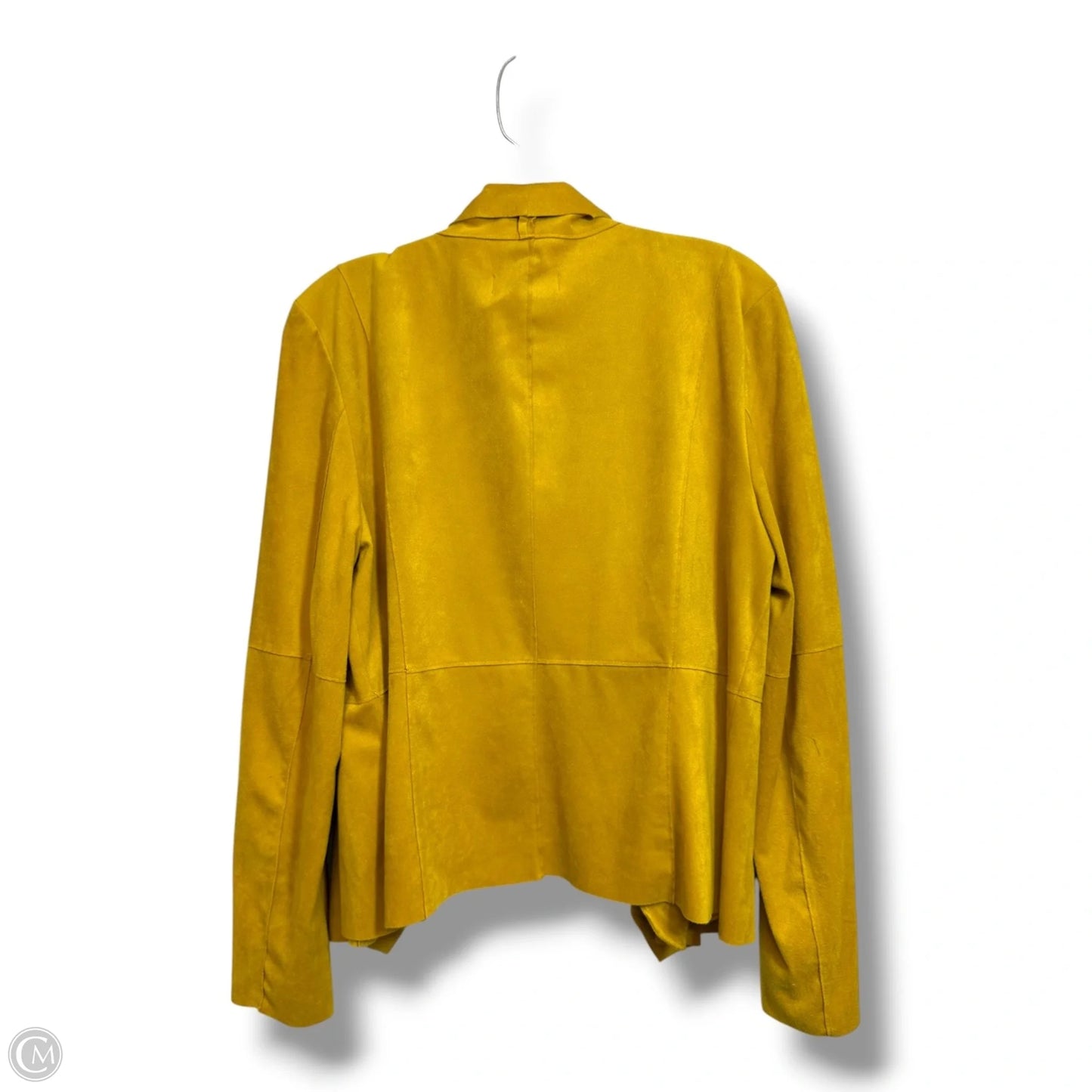 Cardigan By Clothes Mentor In Yellow, Size: L