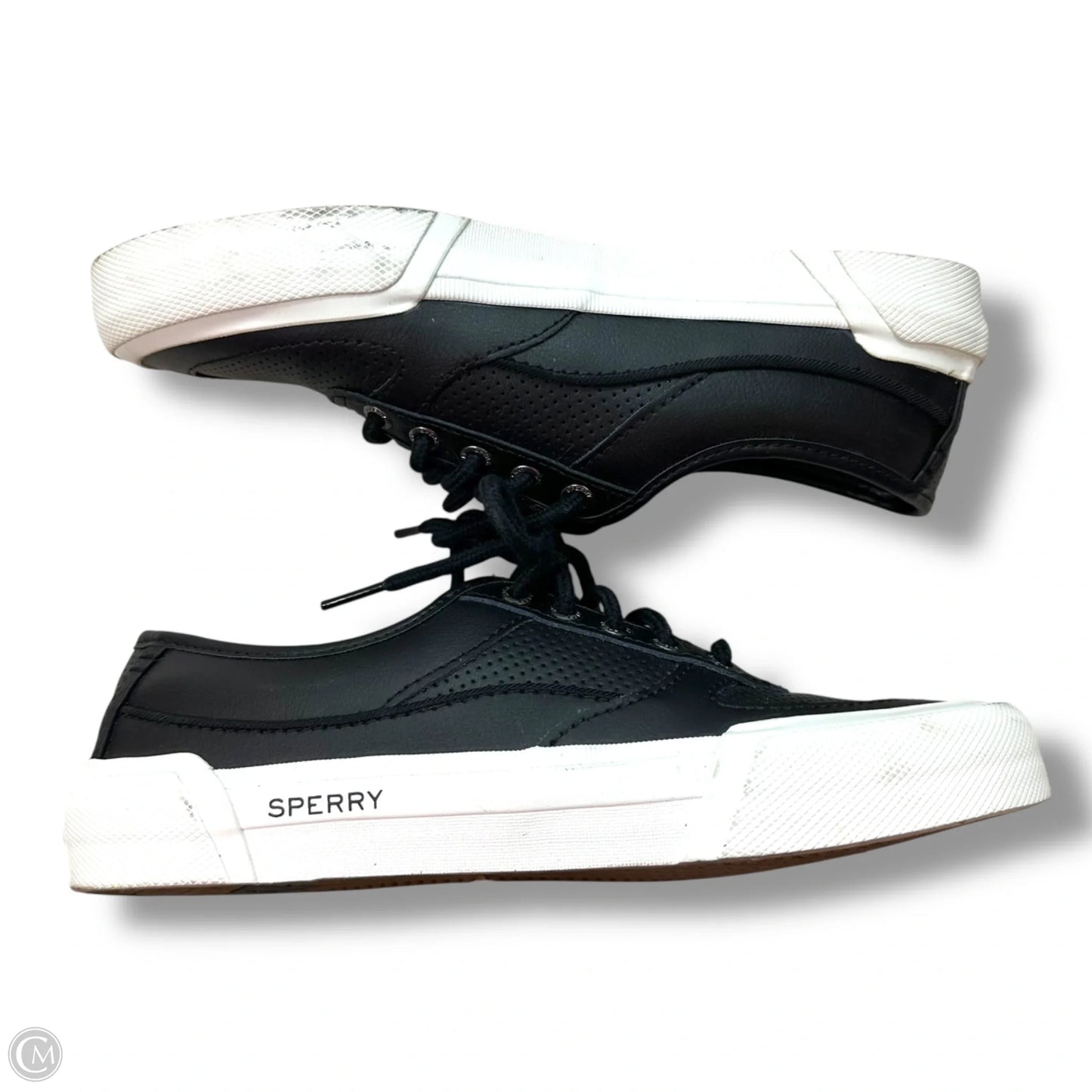 Shoes Sneakers By Sperry In black, Size: 7