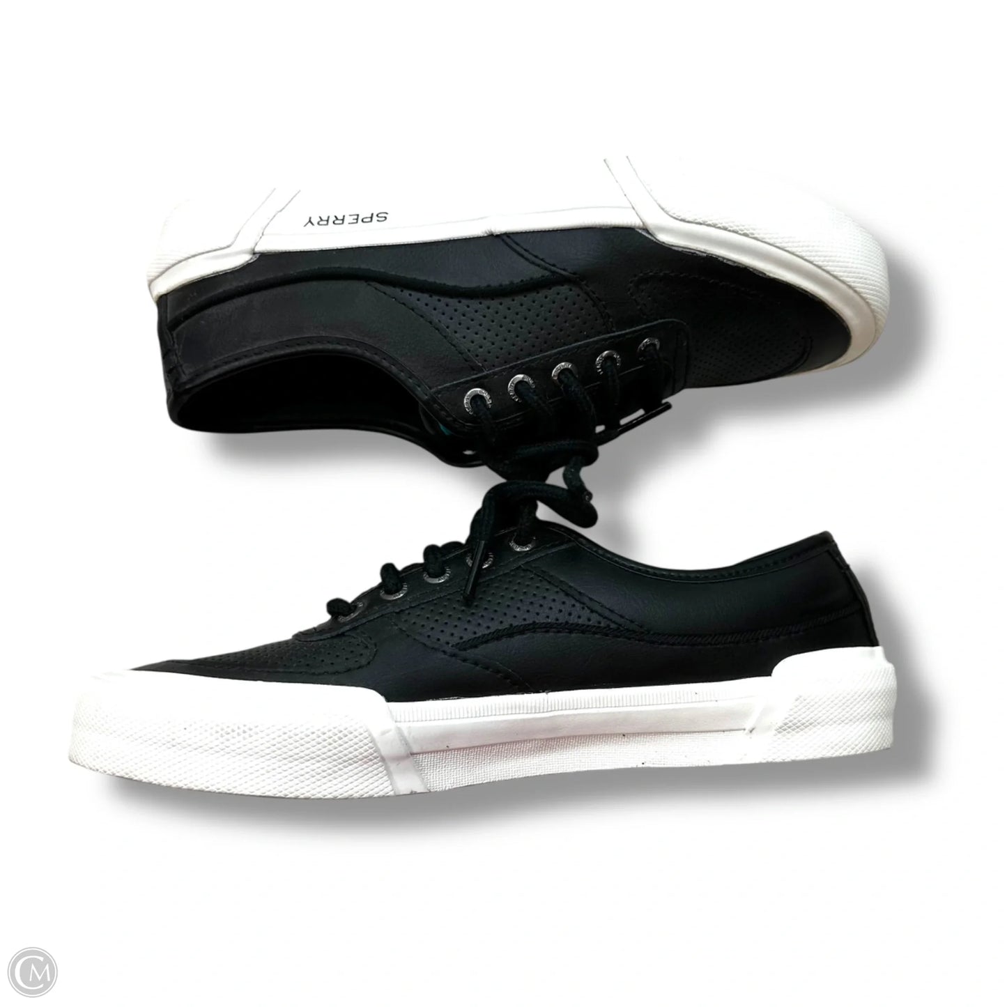 Shoes Sneakers By Sperry In black, Size: 7