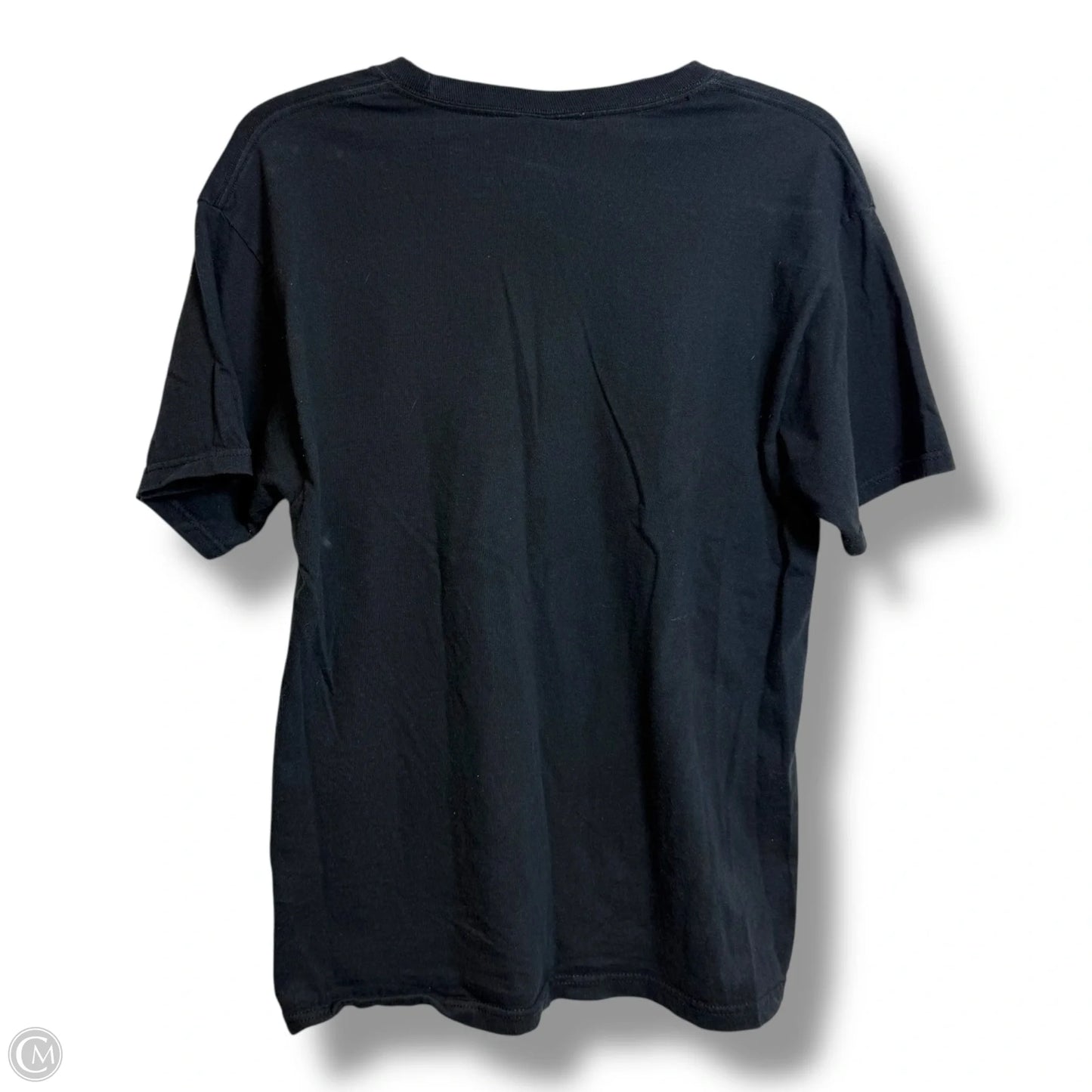 Top Short Sleeve Basic By Clothes Mentor In Black, Size: M