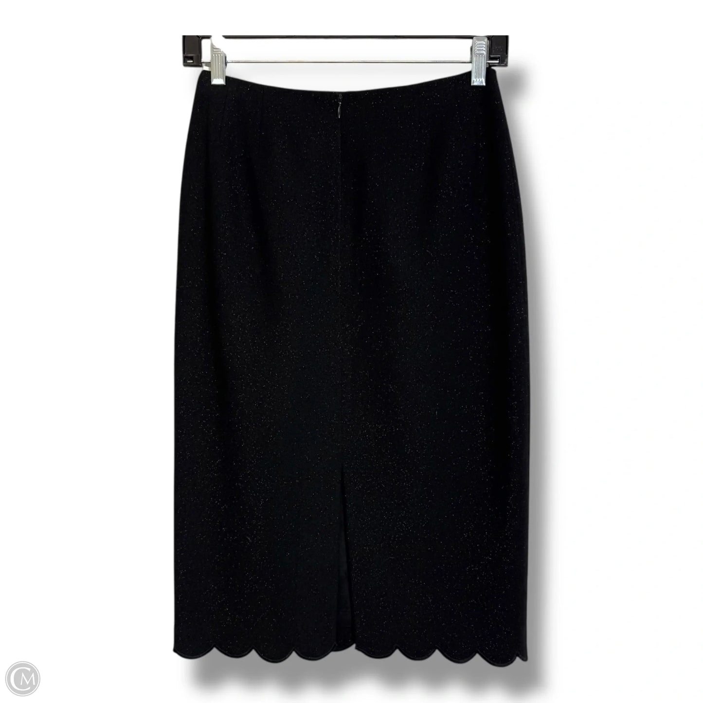 Skirt Midi By Emanuel Ungaro In Black, Size: 2