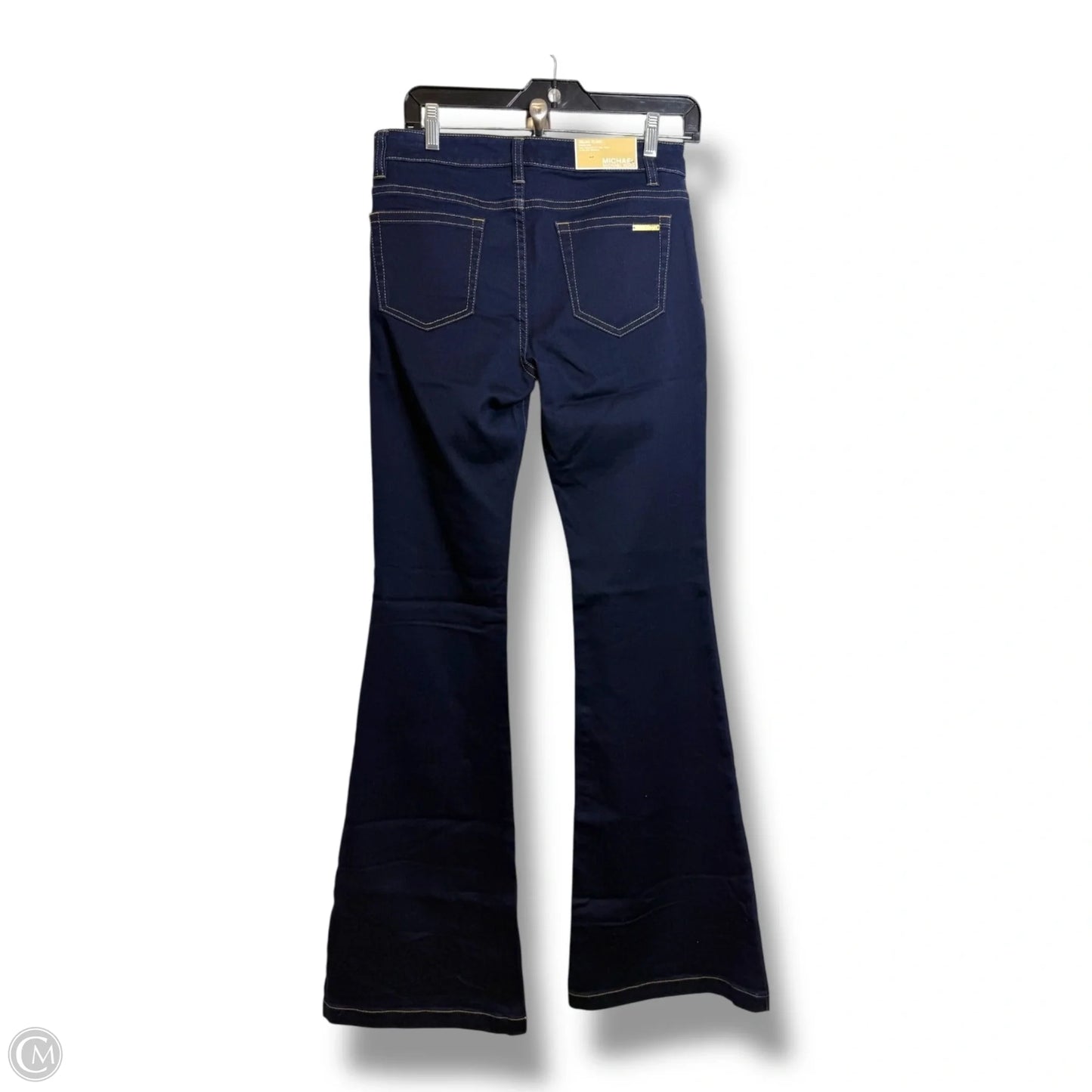 Jeans Flared By Michael By Michael Kors In Blue Denim, Size: 6