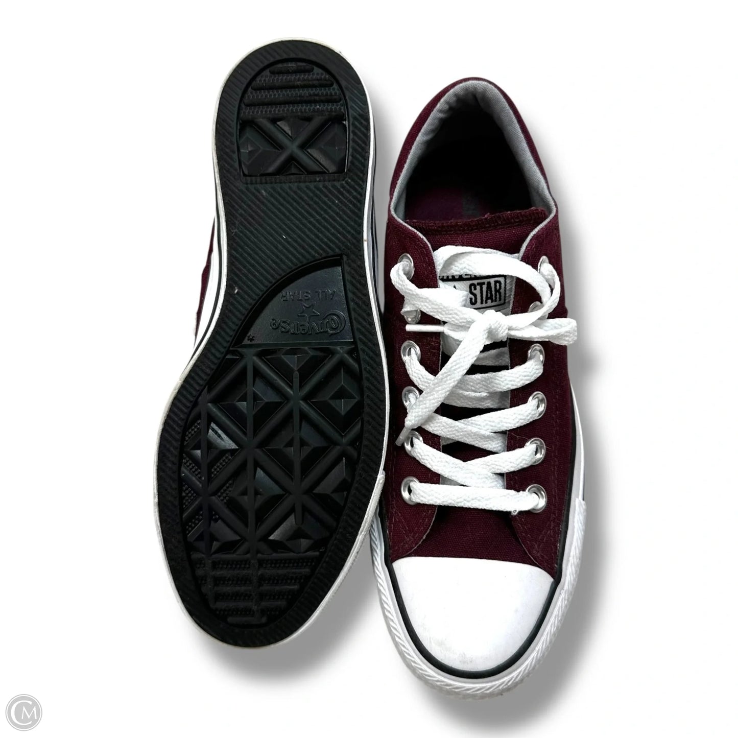 Shoes Sneakers By Converse In Maroon, Size: 7
