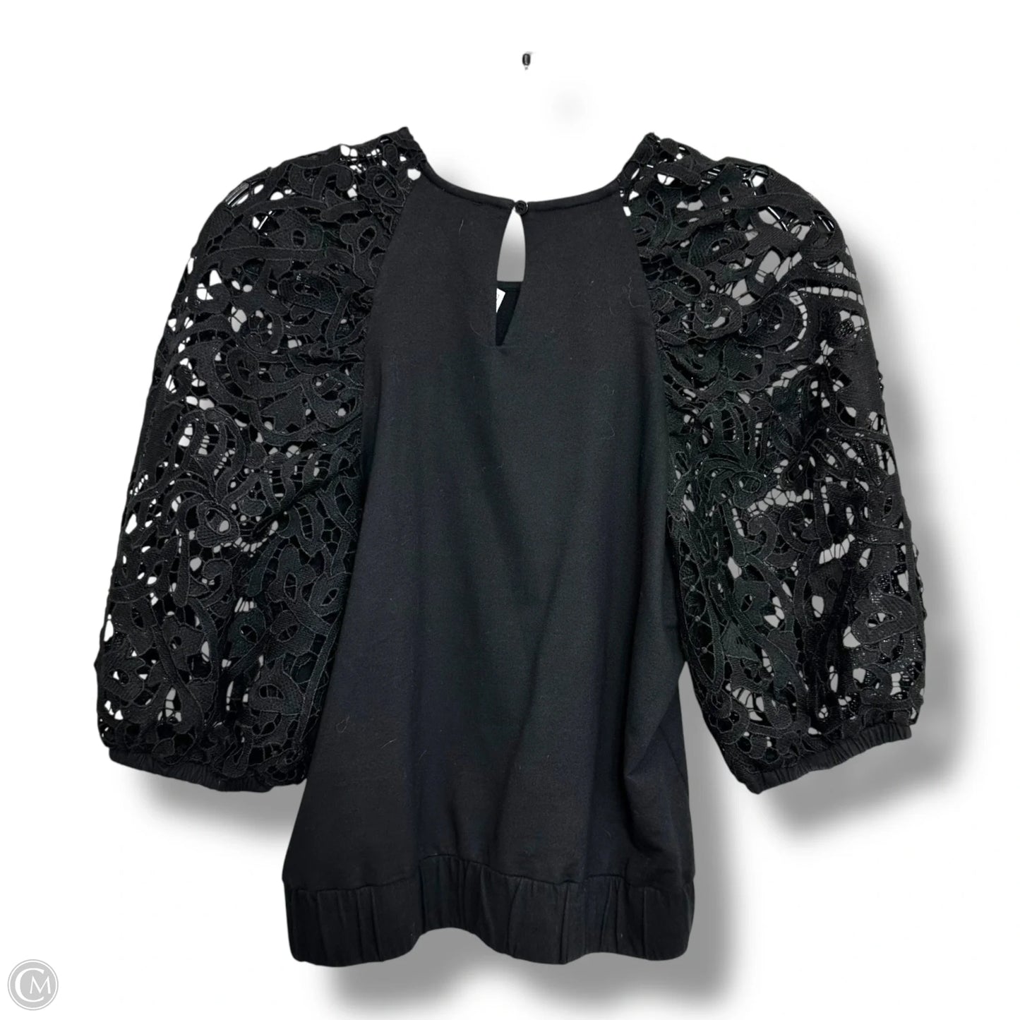 Top Short Sleeve By Dolan Left Coast In Black, Size: S