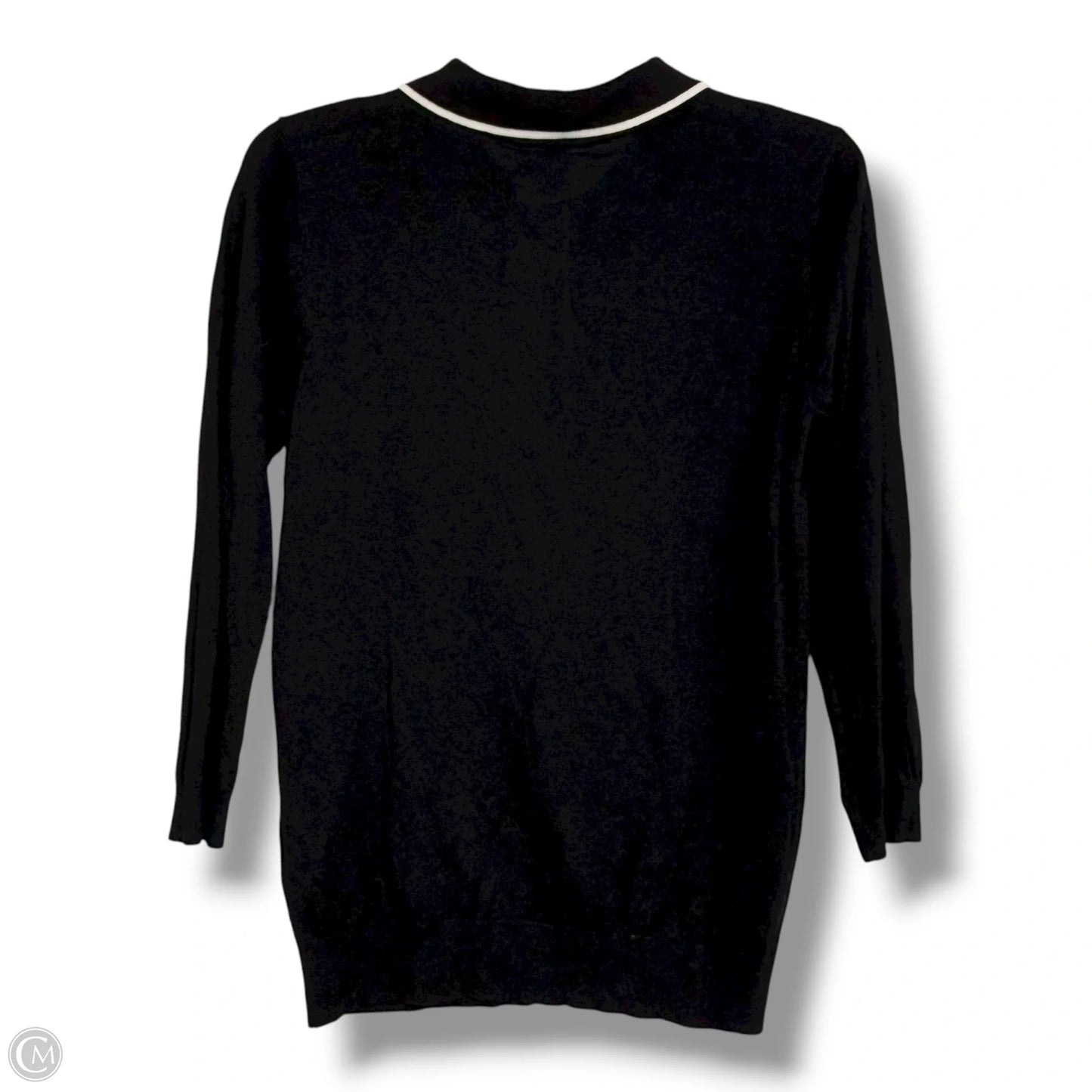 Top 3/4 Sleeve By Laurie Felt In Black, Size: Xs