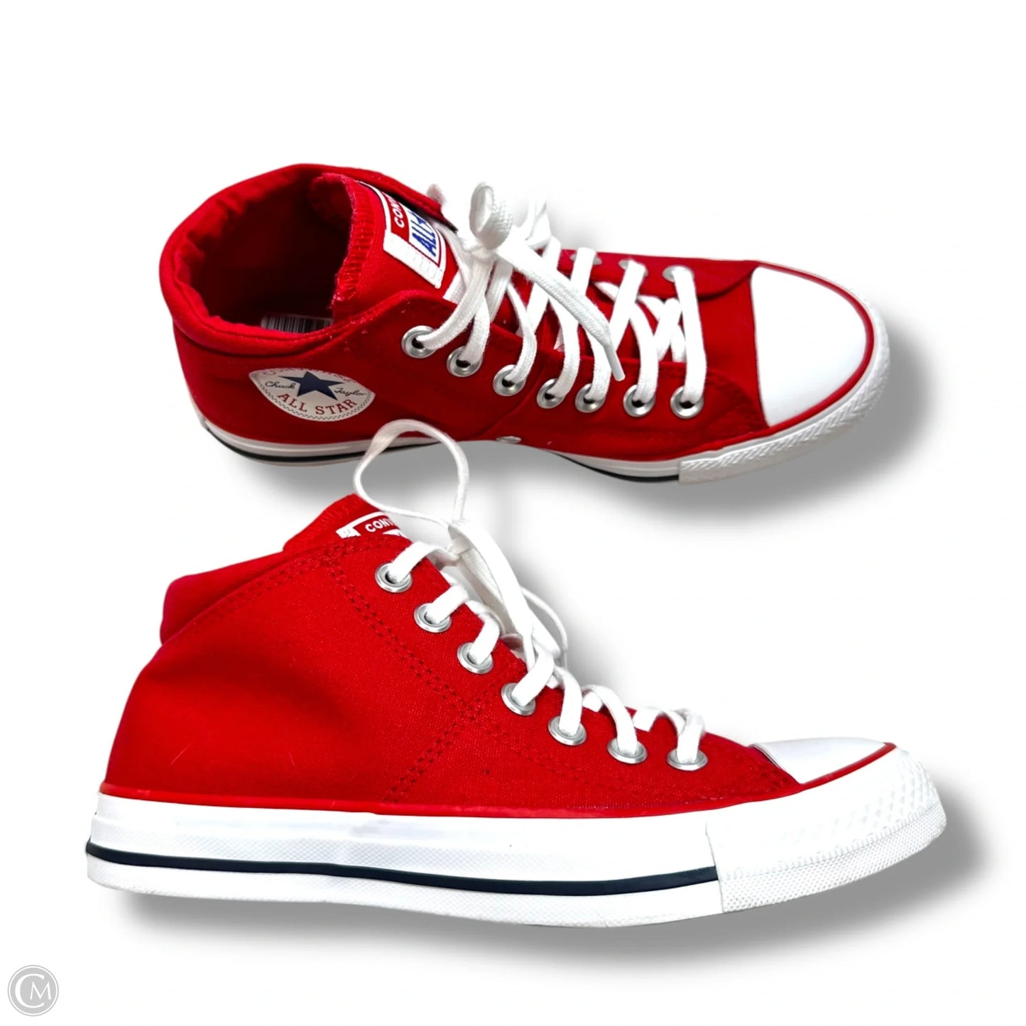 Shoes Sneakers By Converse In Red, Size: 6.5