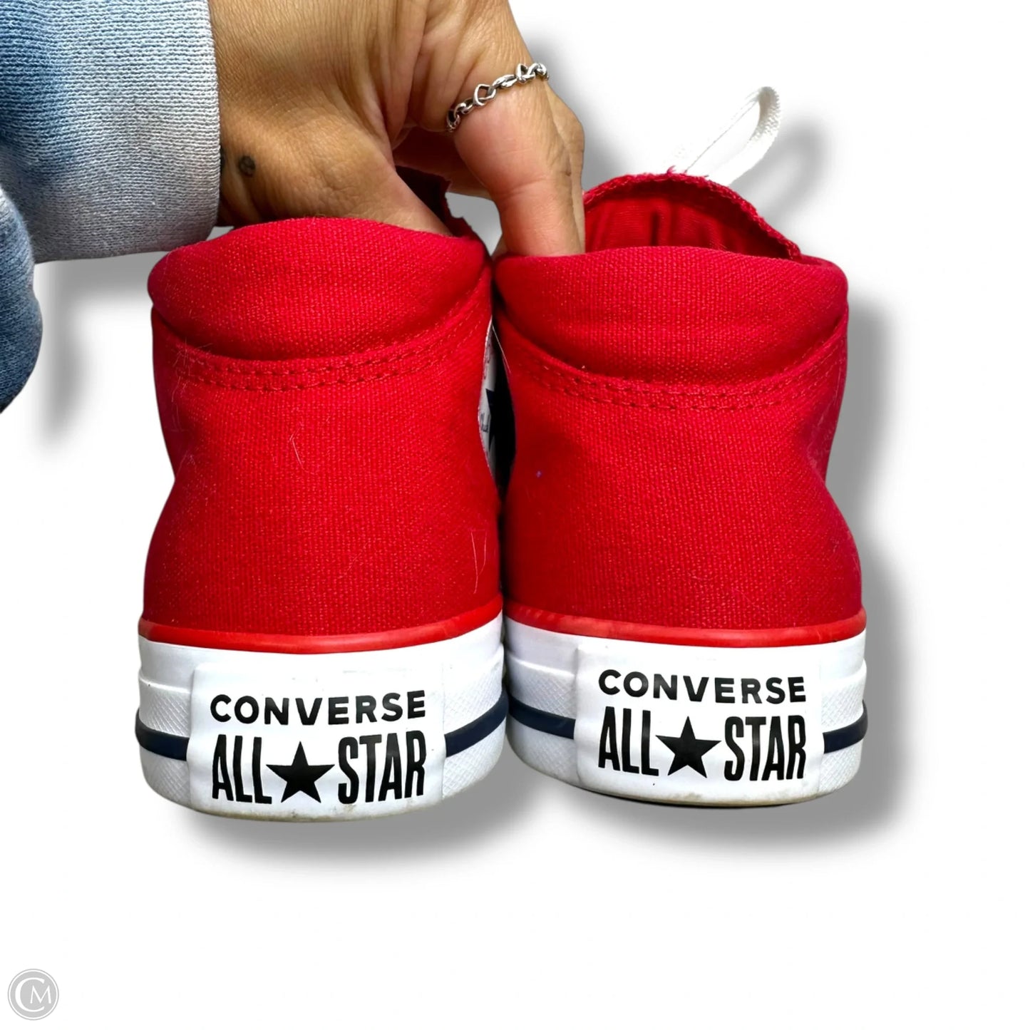 Shoes Sneakers By Converse In Red, Size: 6.5