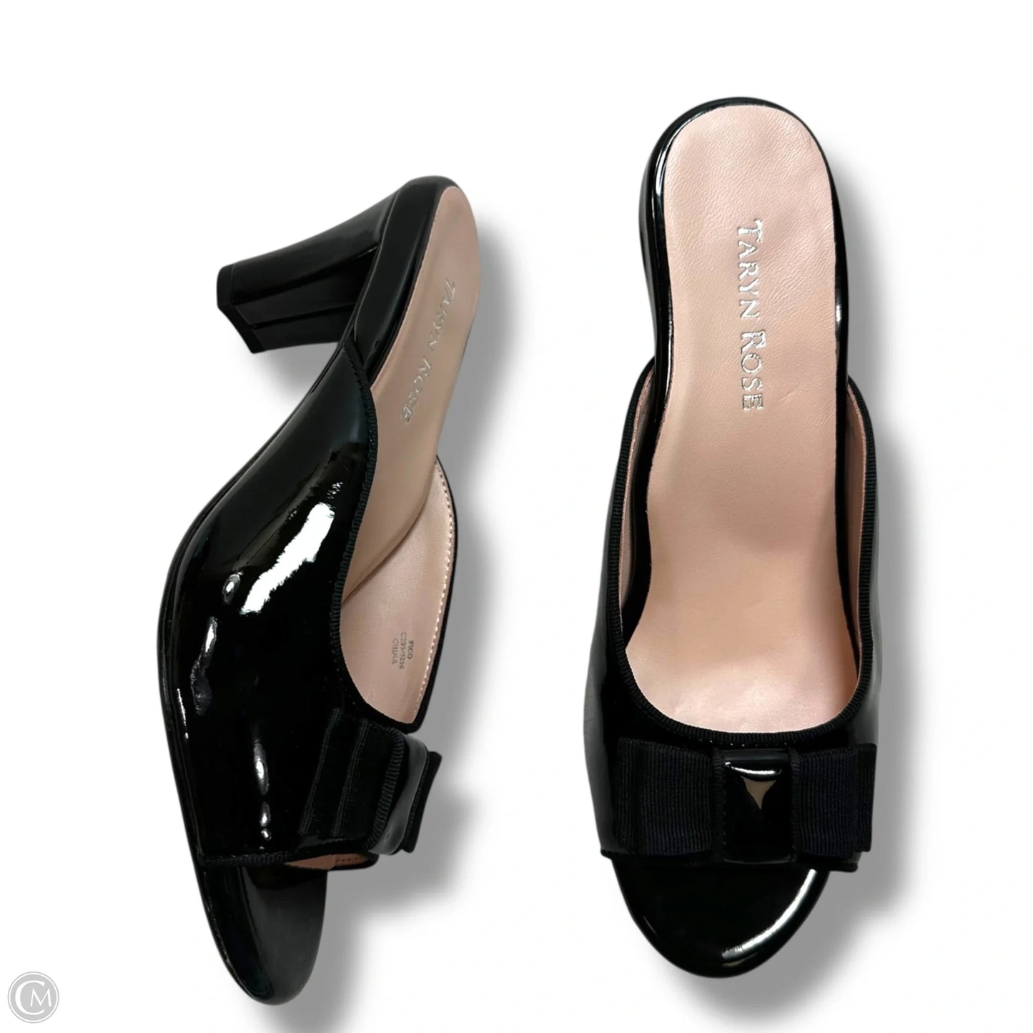 Sandals Heels Block By Taryn Rose In Black, Size: 8