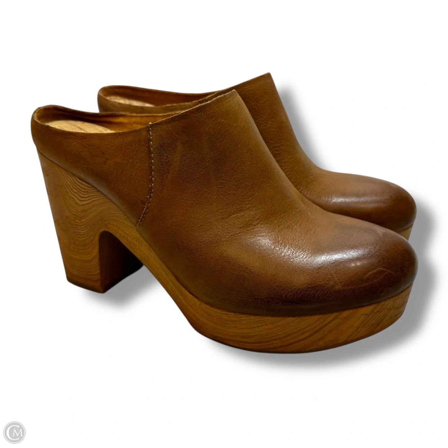 Shoes Heels Block By Kork Ease In Tan, Size: 9
