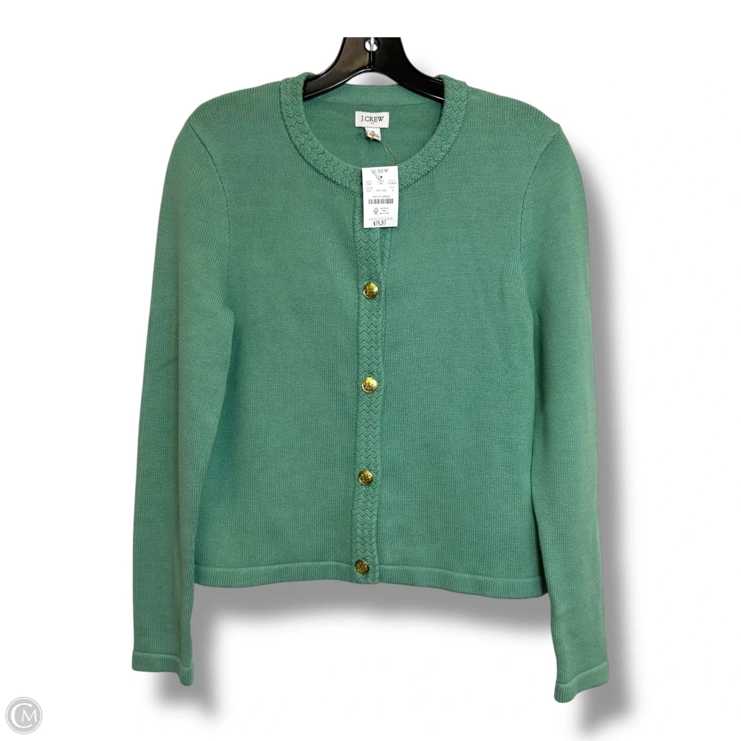 Cardigan By J. Crew In Green, Size: S