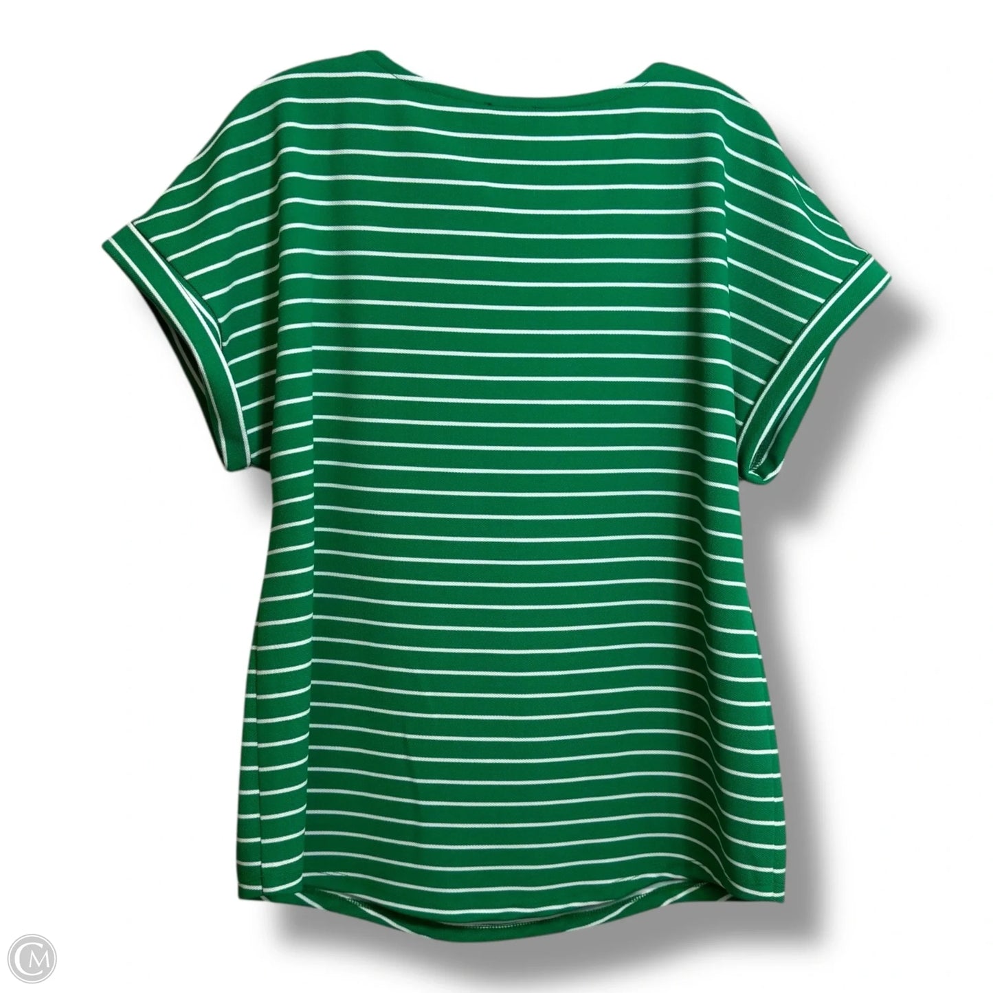Top Short Sleeve By Jones New York In Green, Size: L