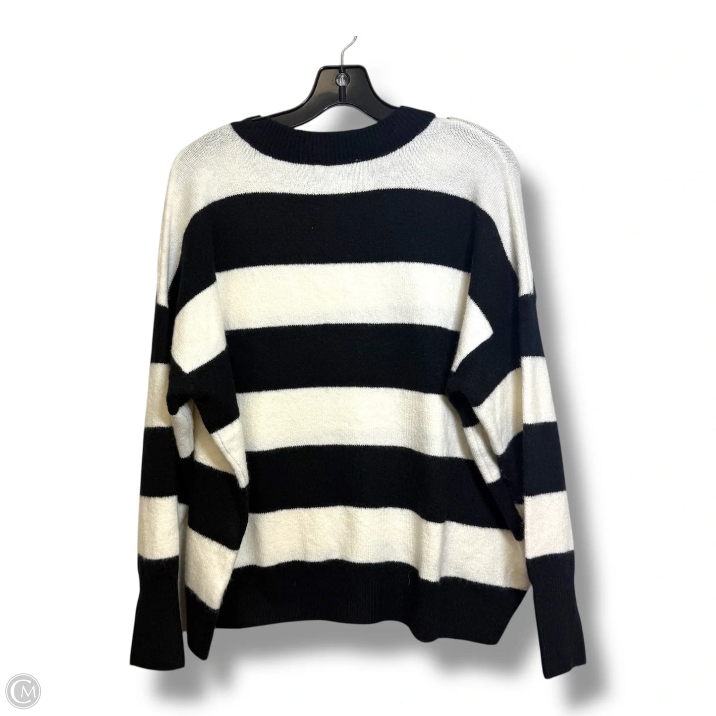 Sweater By Cece In Striped Pattern, Size: S