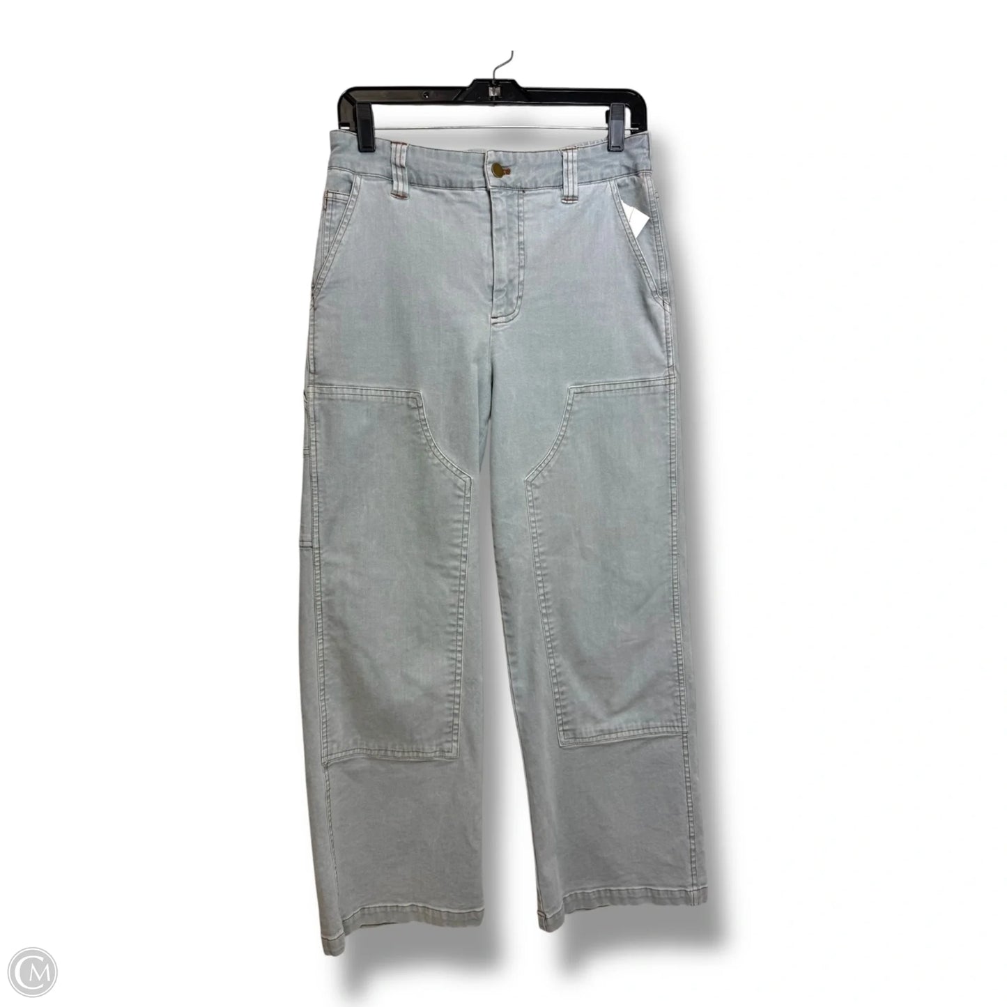 Jeans Wide Leg By Clothes Mentor In Grey, Size: M