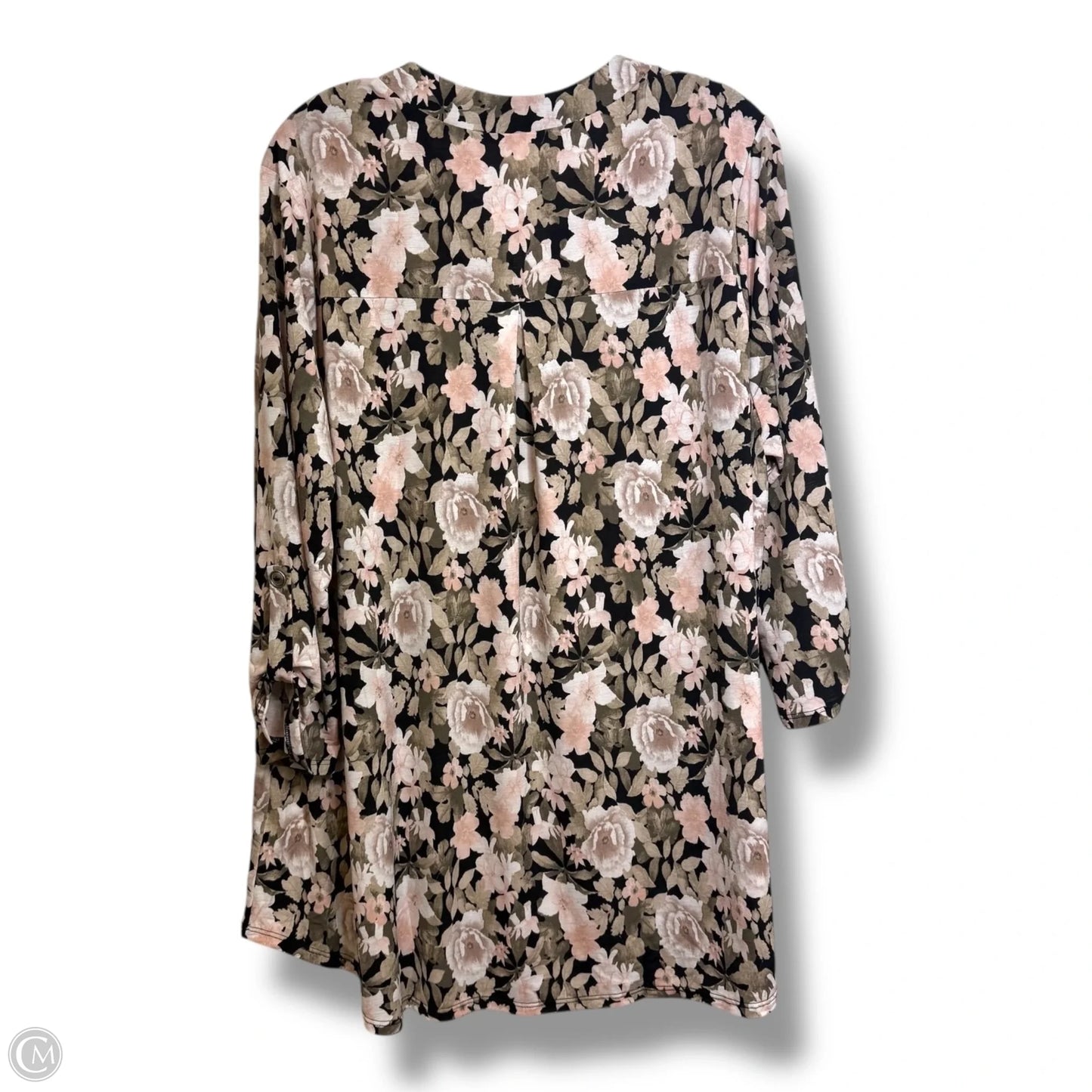 Top Long Sleeve By Dear Scarlett In Multi-colored, Size: Xl