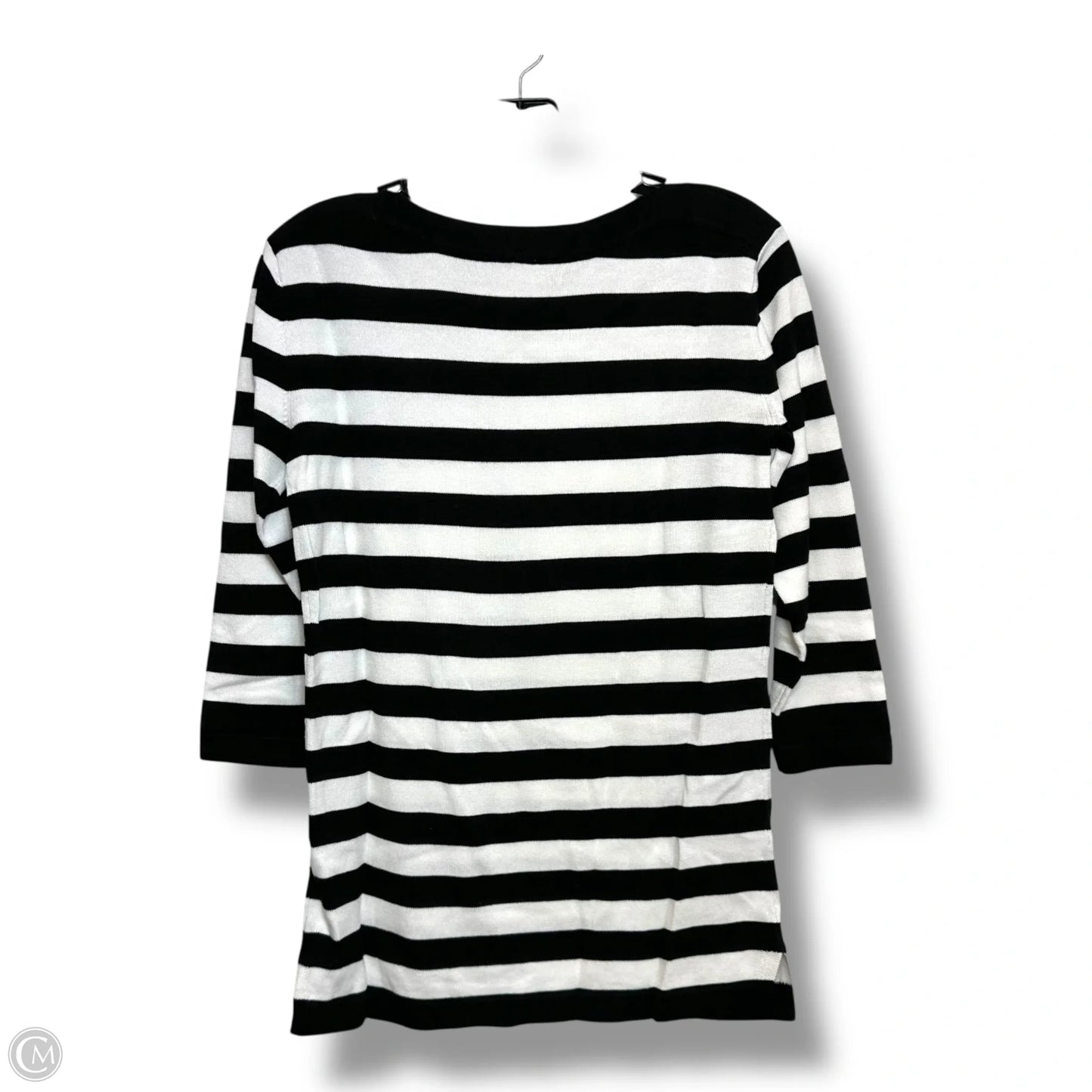 Top Long Sleeve By Belle By Kim Gravel In Striped Pattern, Size: Xxs
