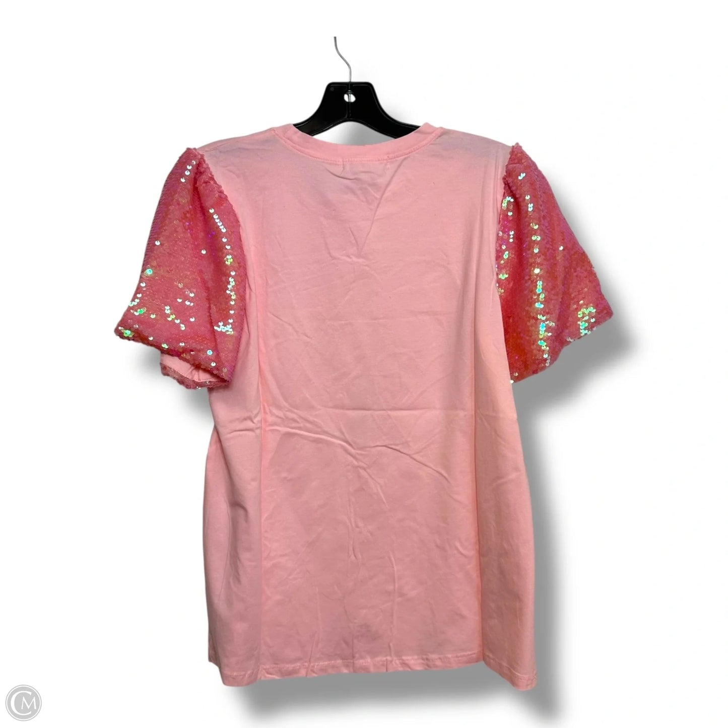 Top Short Sleeve By Clothes Mentor In Pink, Size: S