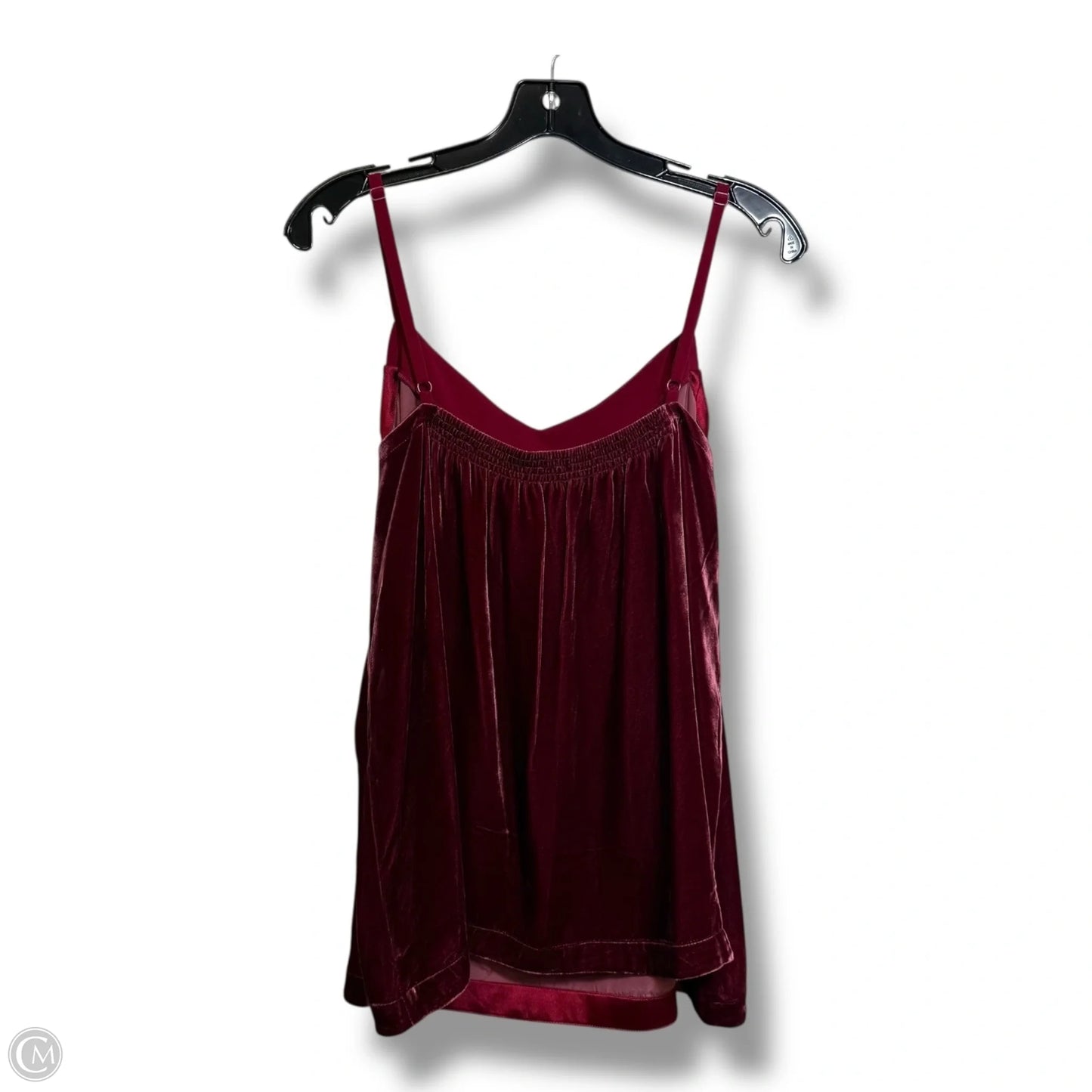 Top Sleeveless By Sundance In Maroon, Size: Xl
