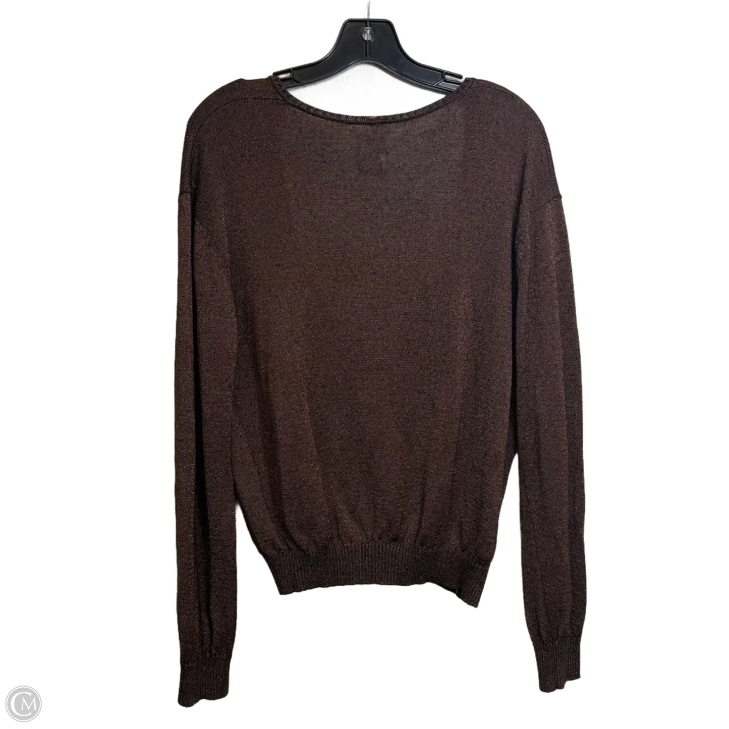 Top Long Sleeve Basic By Free People In Bronze, Size: M