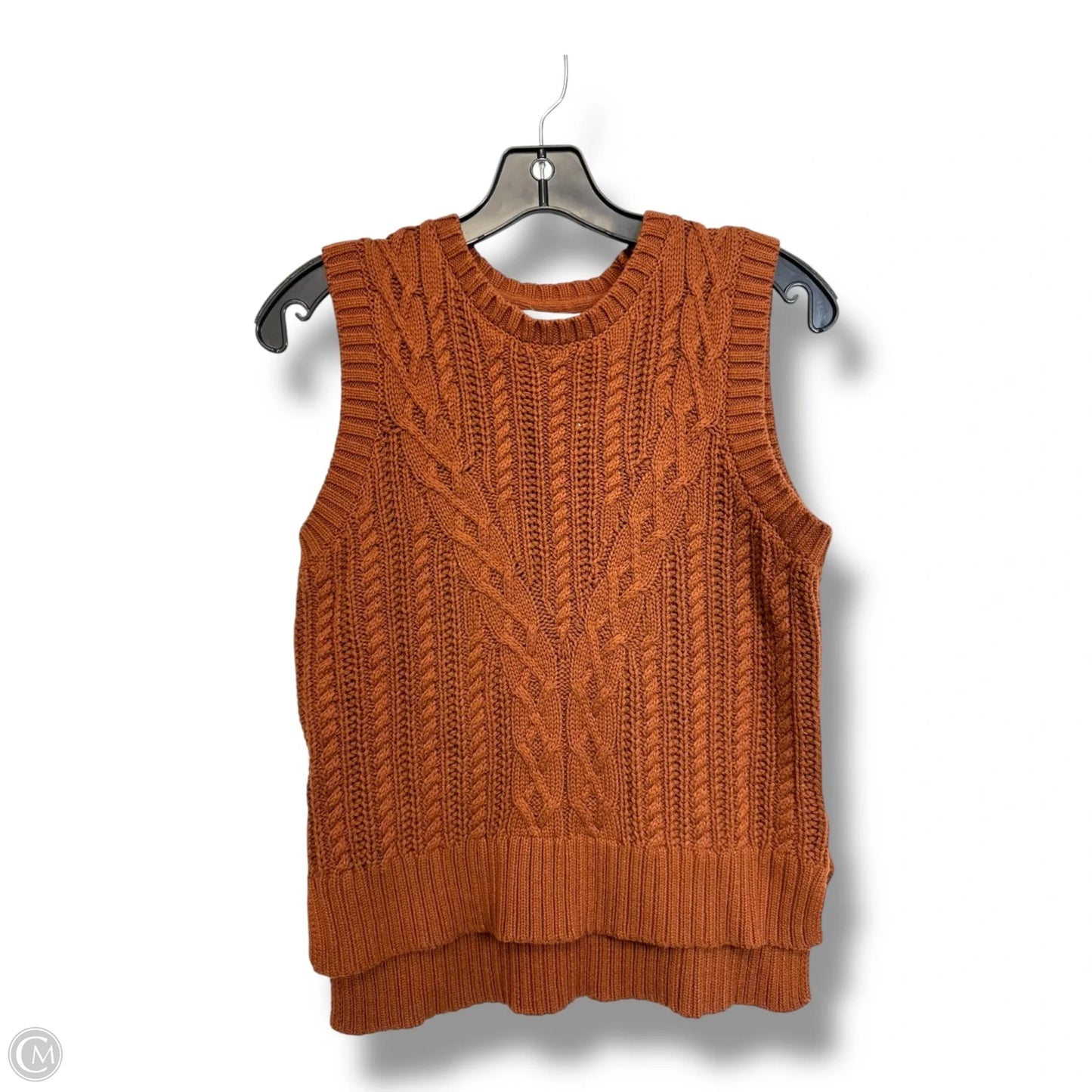 Vest Sweater By Rachel Zoe In Bronze, Size: Xs