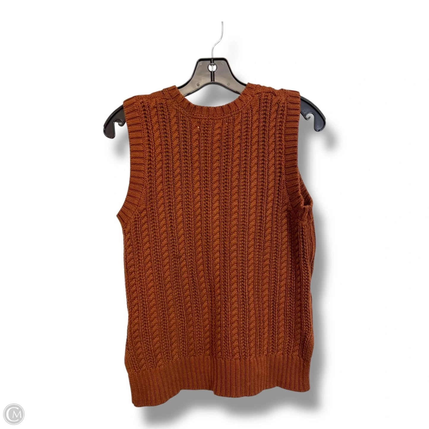 Vest Sweater By Rachel Zoe In Bronze, Size: Xs
