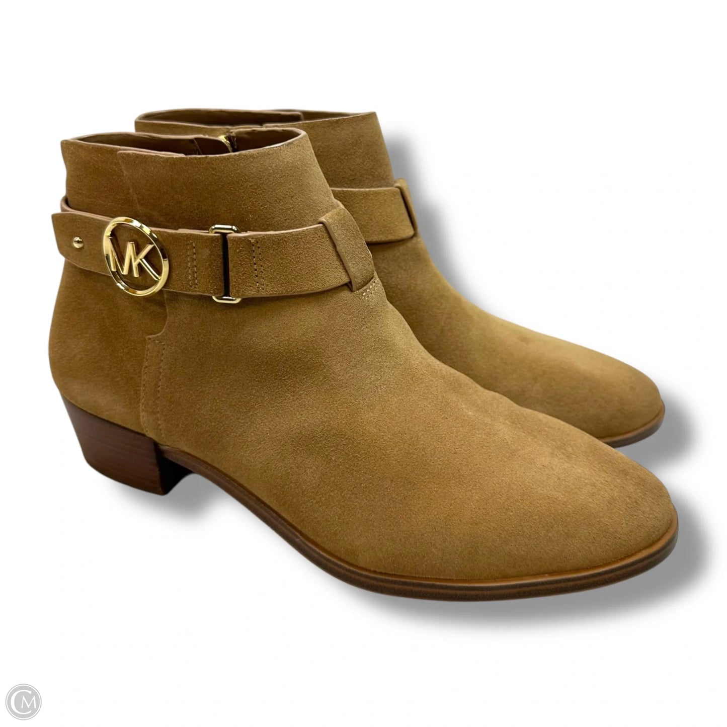 Boots Designer By Michael Kors In Tan, Size: 7.5