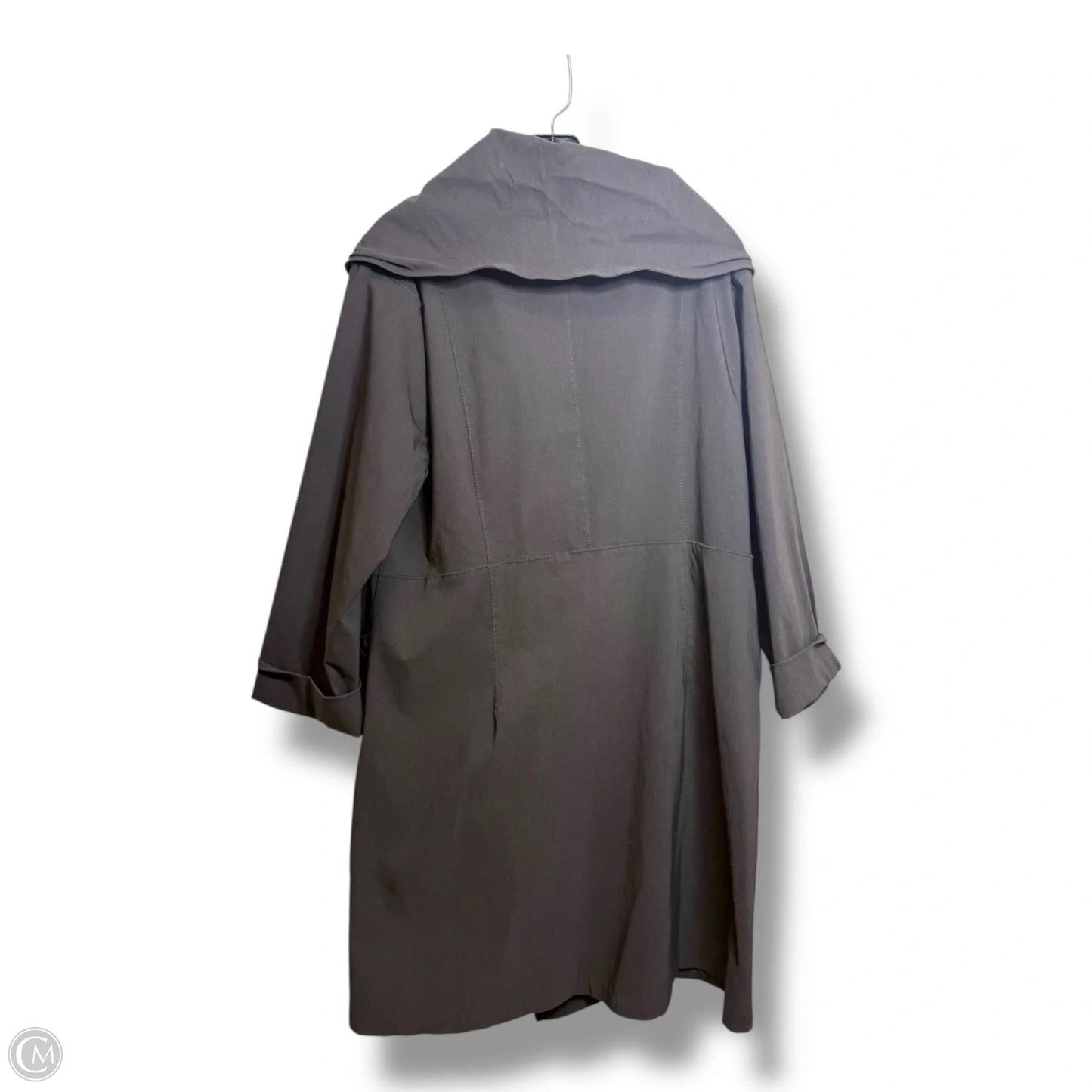 Jacket Windbreaker By Clothes Mentor In Brown, Size: 4