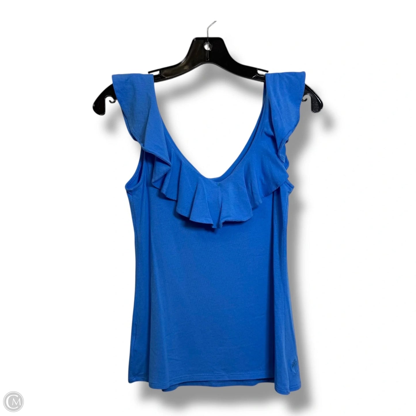 Top Sleeveless Designer By Lilly Pulitzer In Blue, Size: Xxs