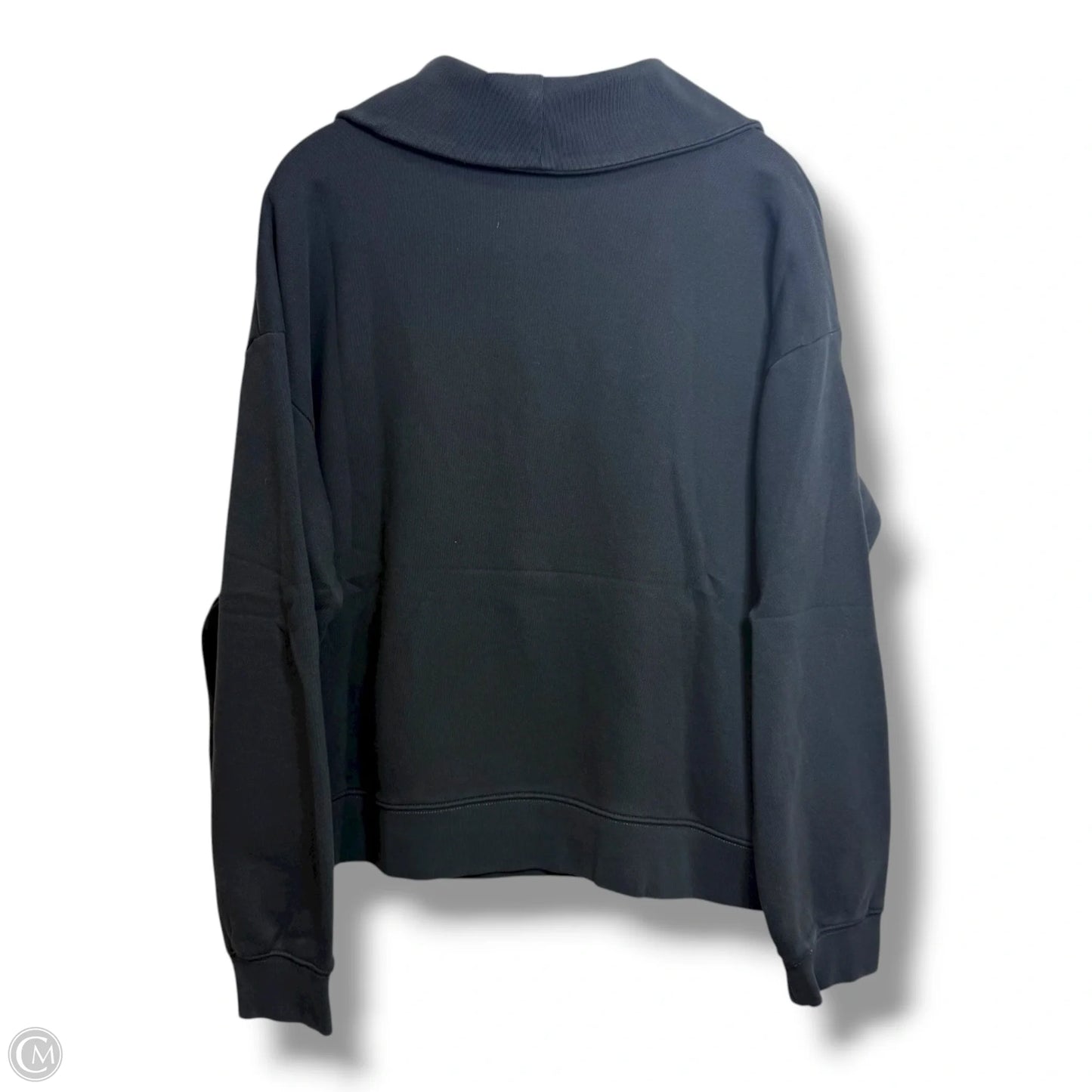 Top Long Sleeve By Banana Republic In Grey, Size: L