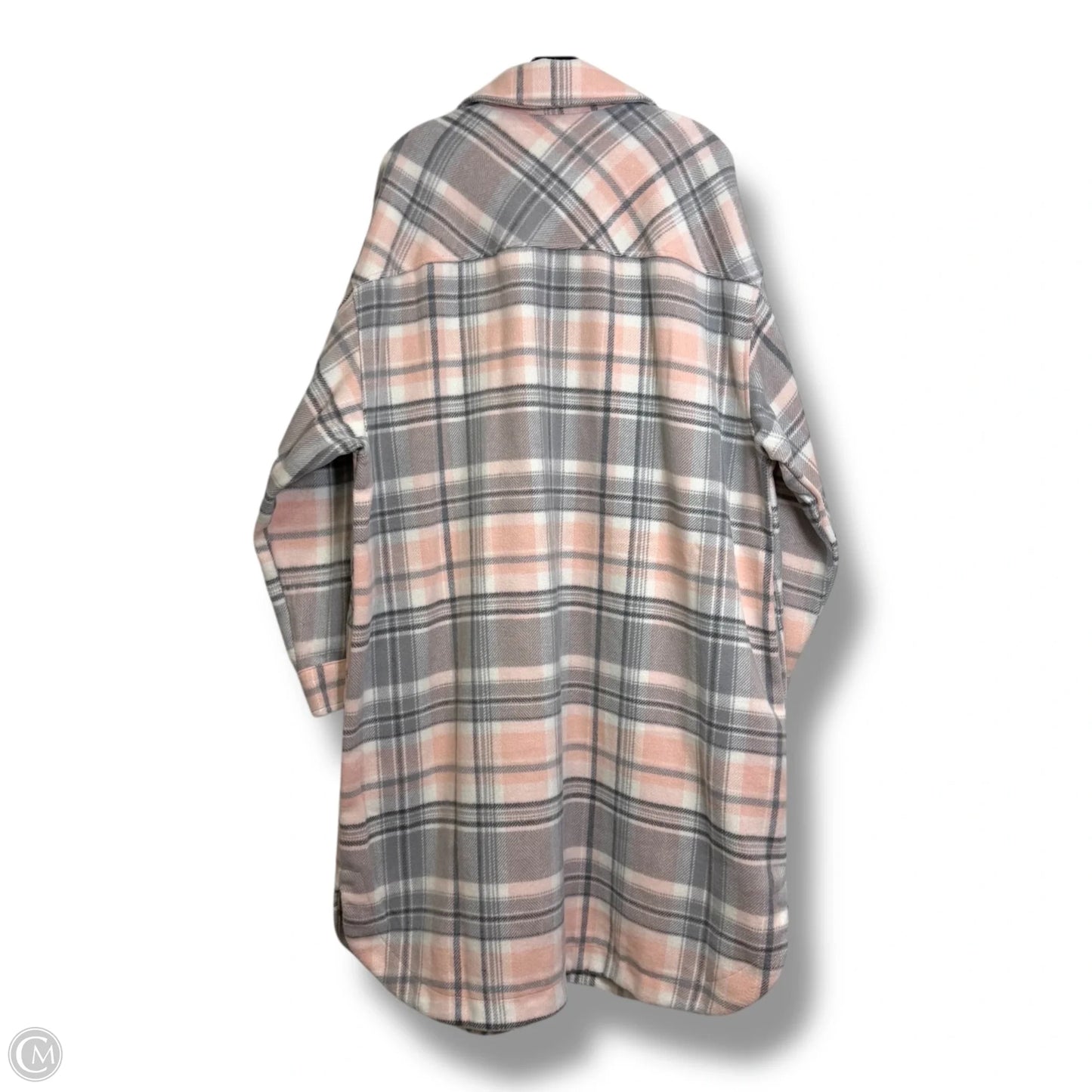 Coat Other By Clothes Mentor In Plaid Pattern, Size: 2x