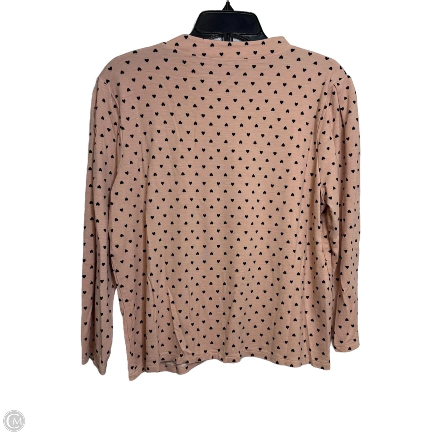 Top Long Sleeve By Ann Taylor In Pink, Size: Xl