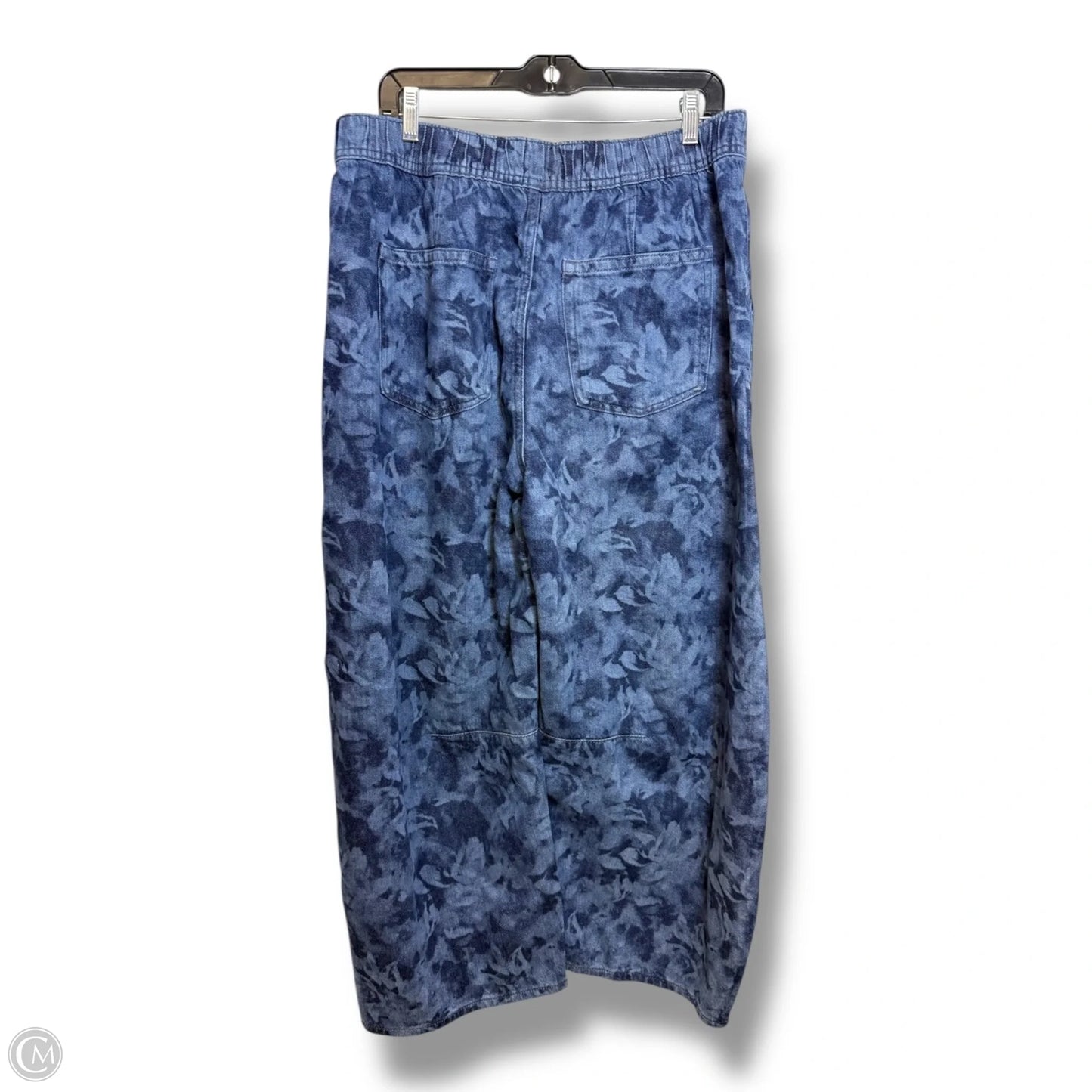 Jeans Wide Leg By Gap In Blue, Size: M