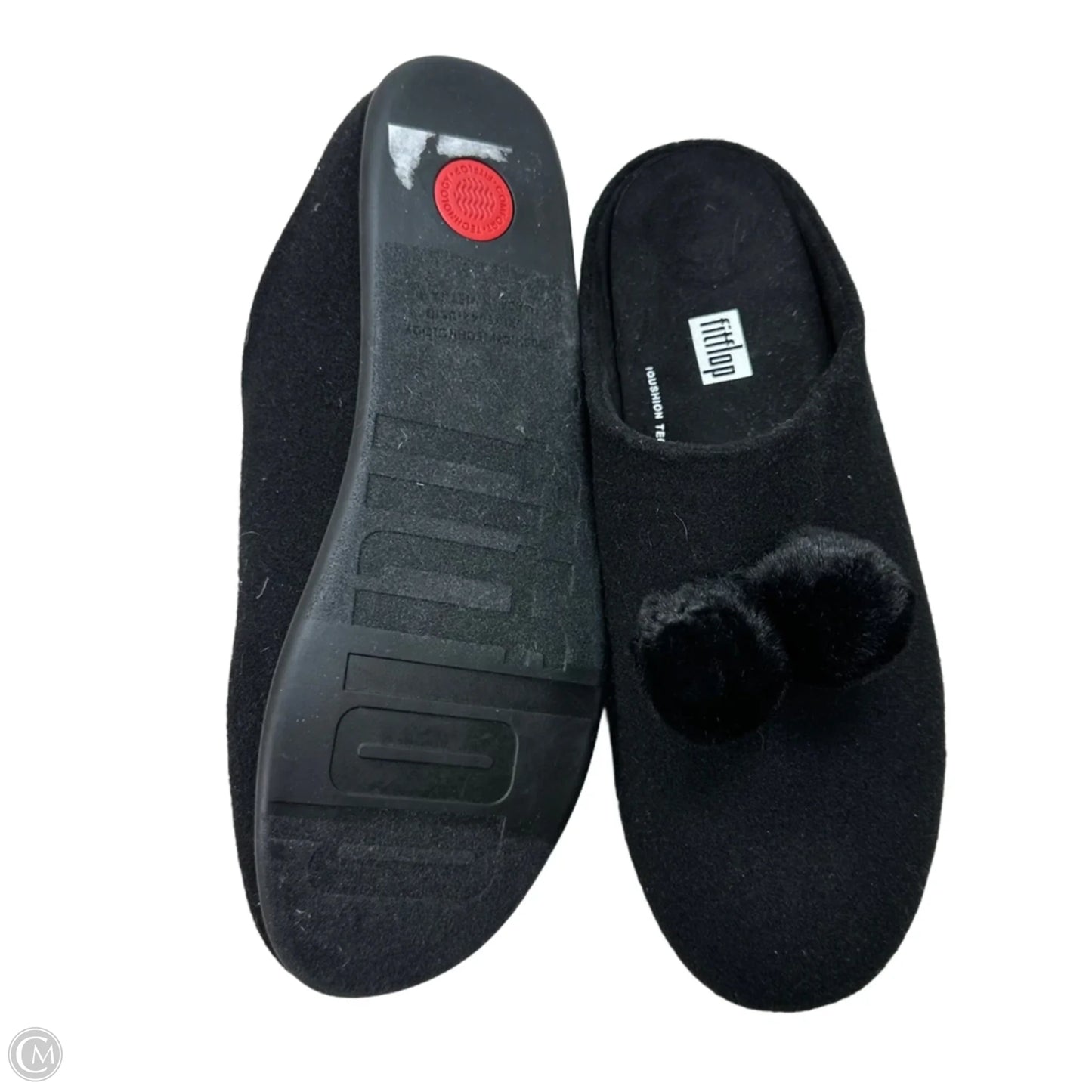 Slippers By Fitflop In Black, Size: 10