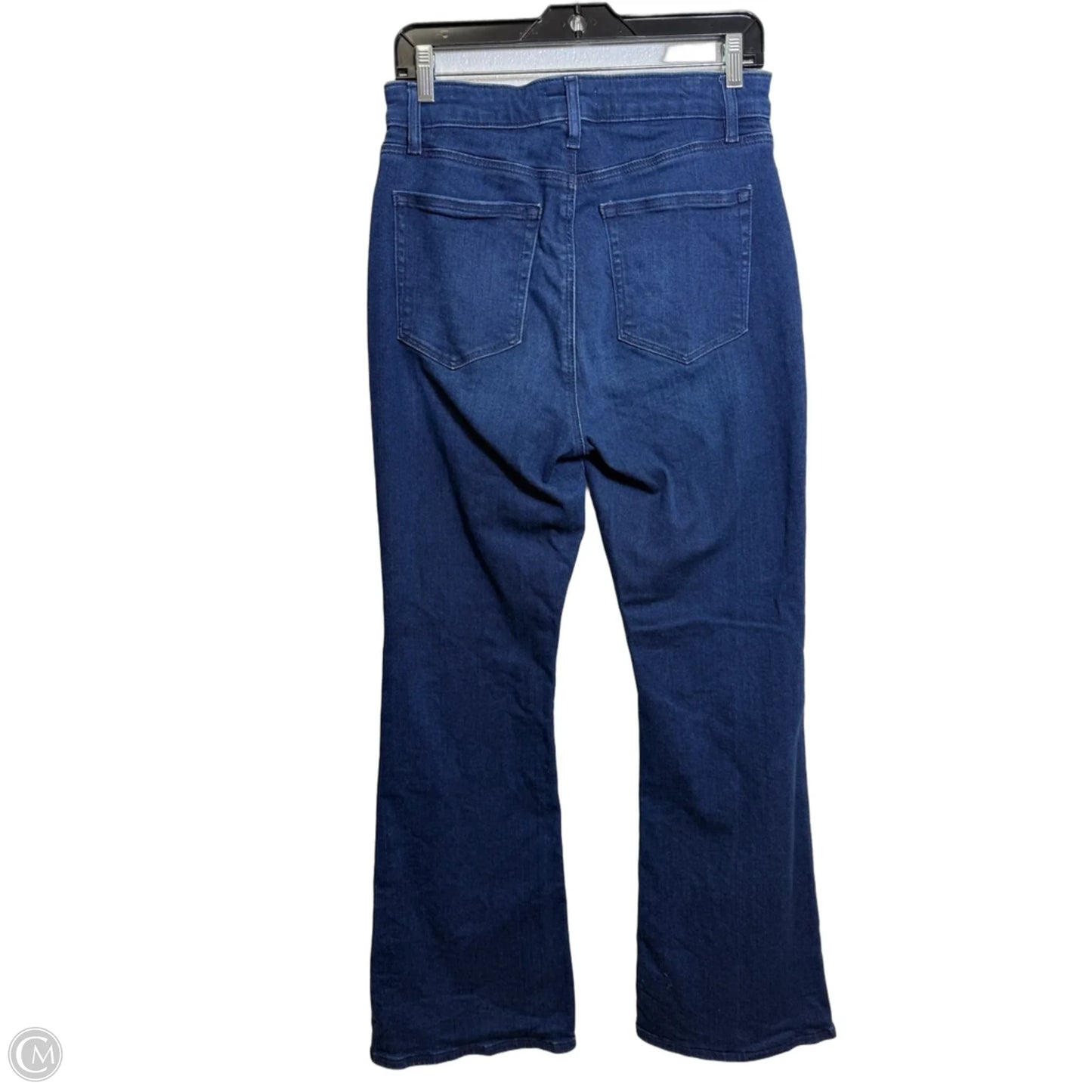 Jeans Flared By Loft In Blue Denim, Size: 8