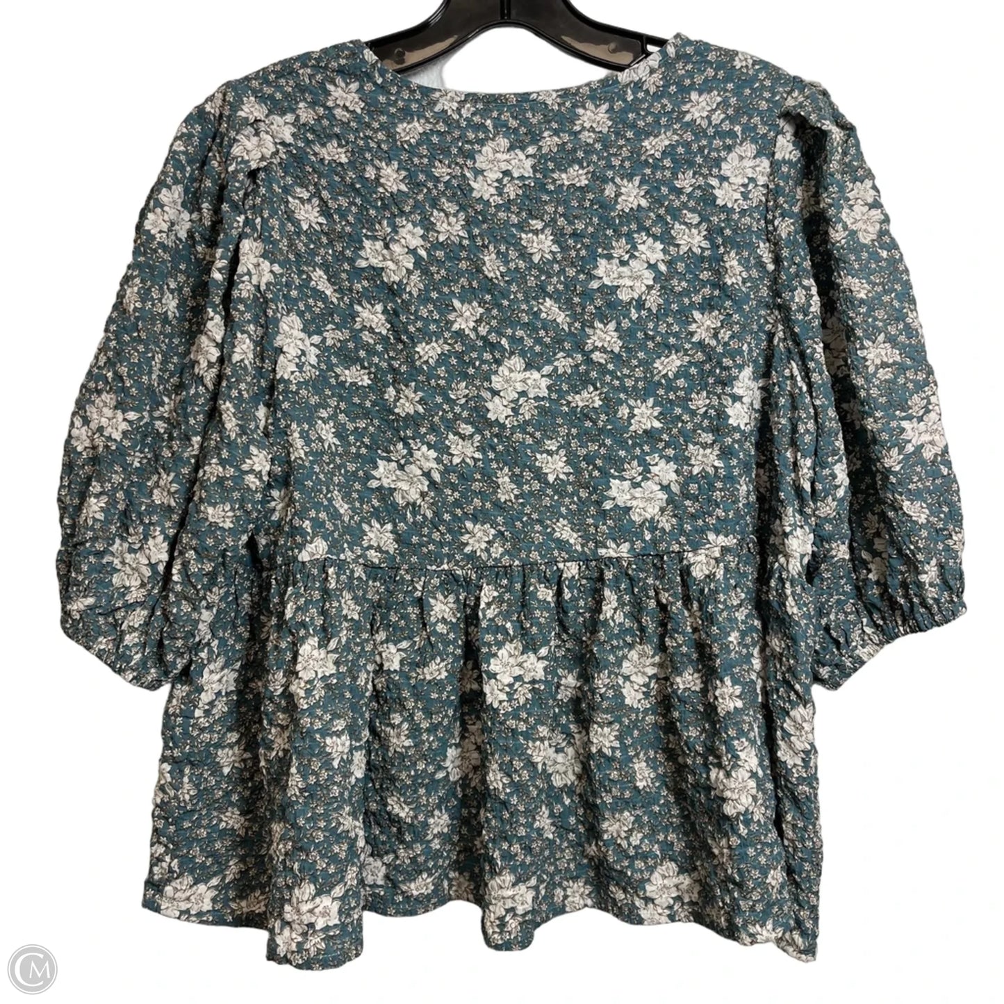 Top Long Sleeve By Clothes Mentor In Blue, Size: S