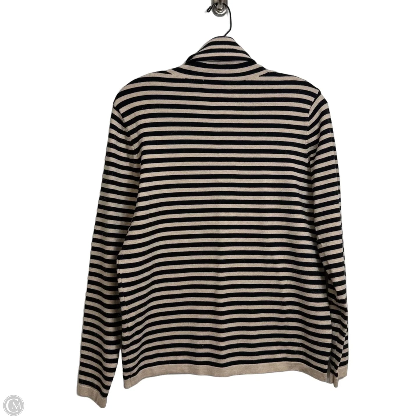 Top Long Sleeve By Dokotoo In Black & Tan, Size: S