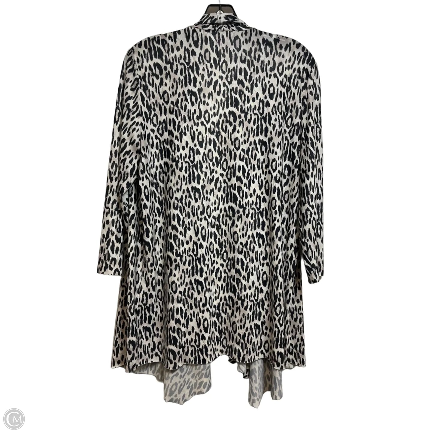Cardigan By Chicos In Animal Print, Size: S
