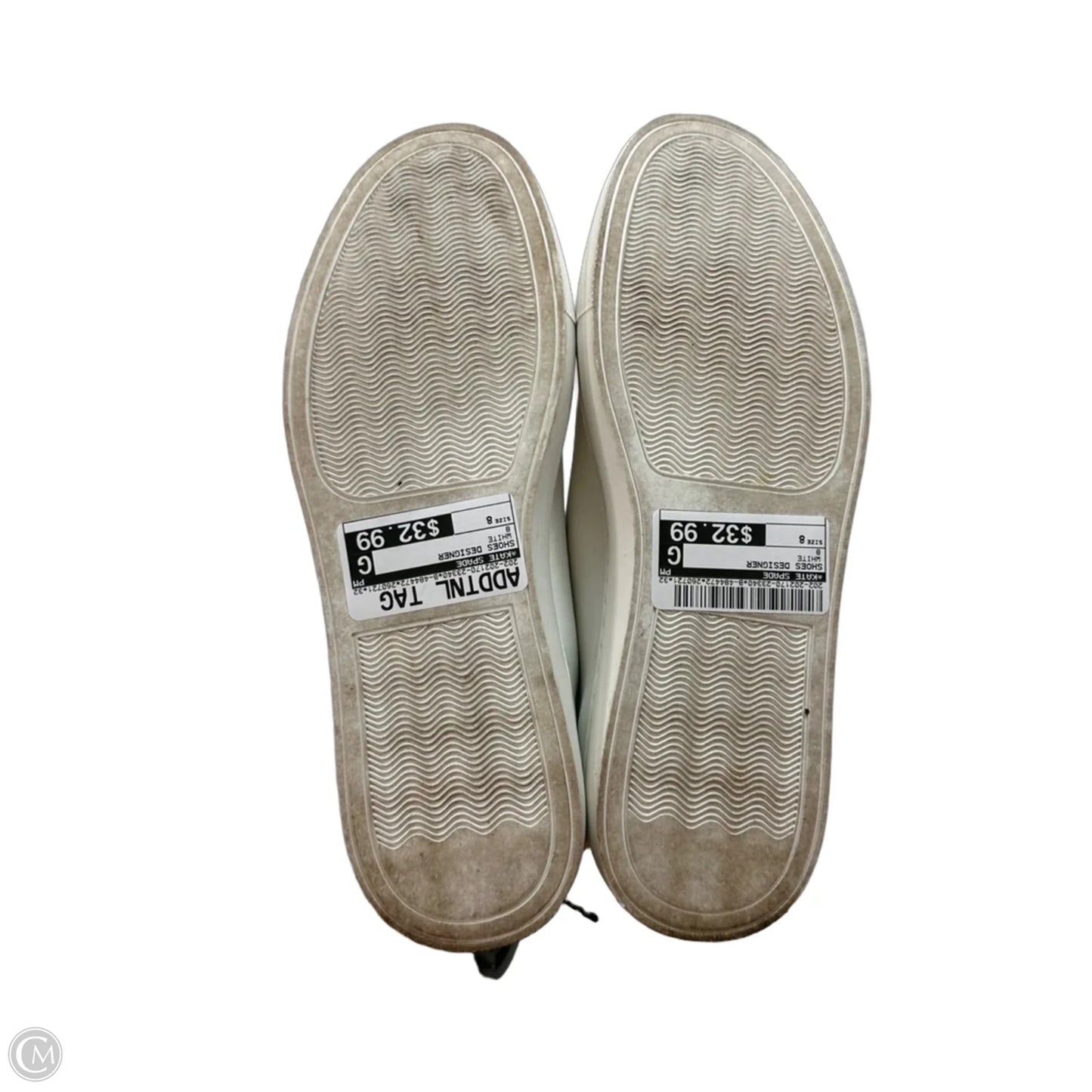 Shoes Designer By Kate Spade In White, Size: 8