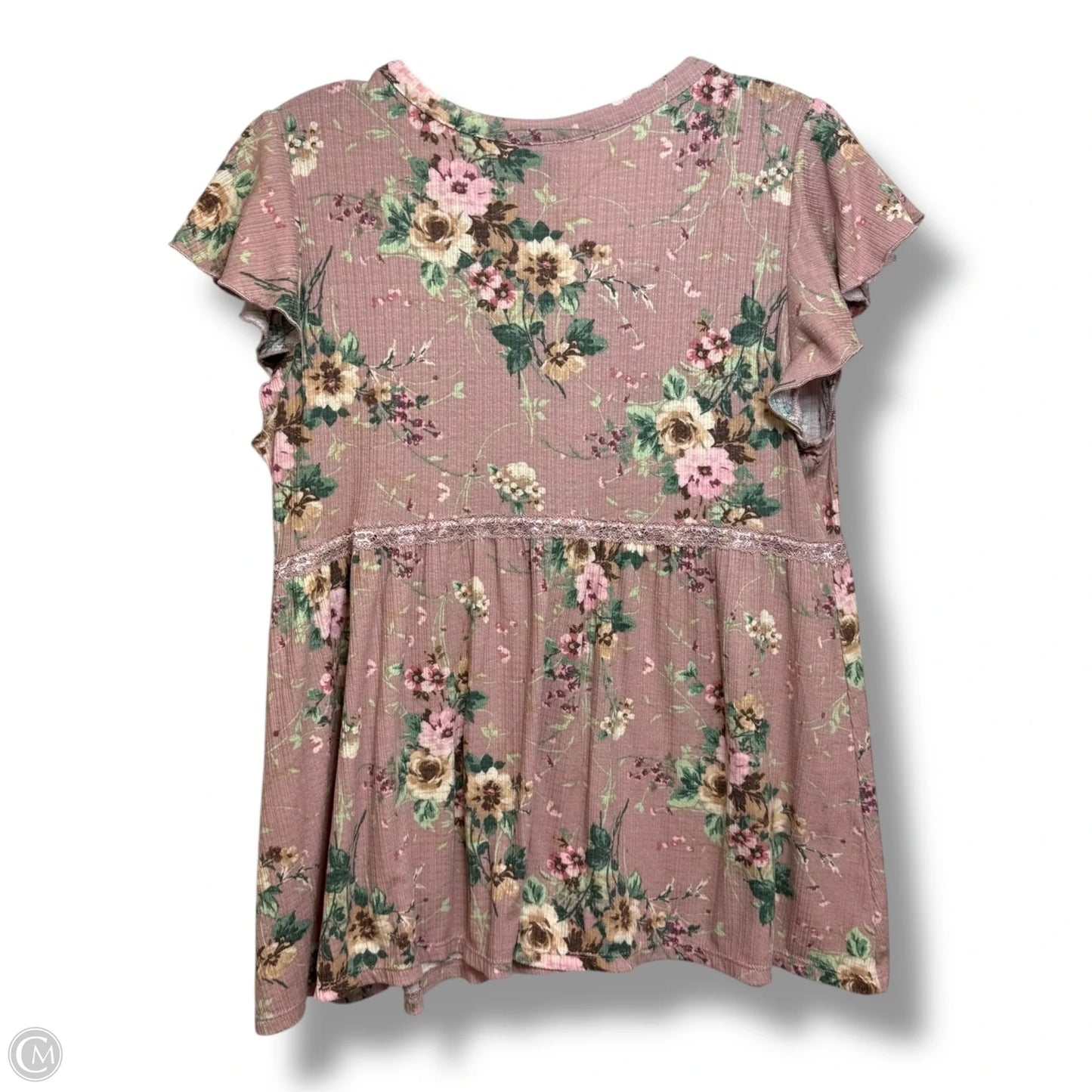Top Short Sleeve By Torrid In Pink, Size: Xl