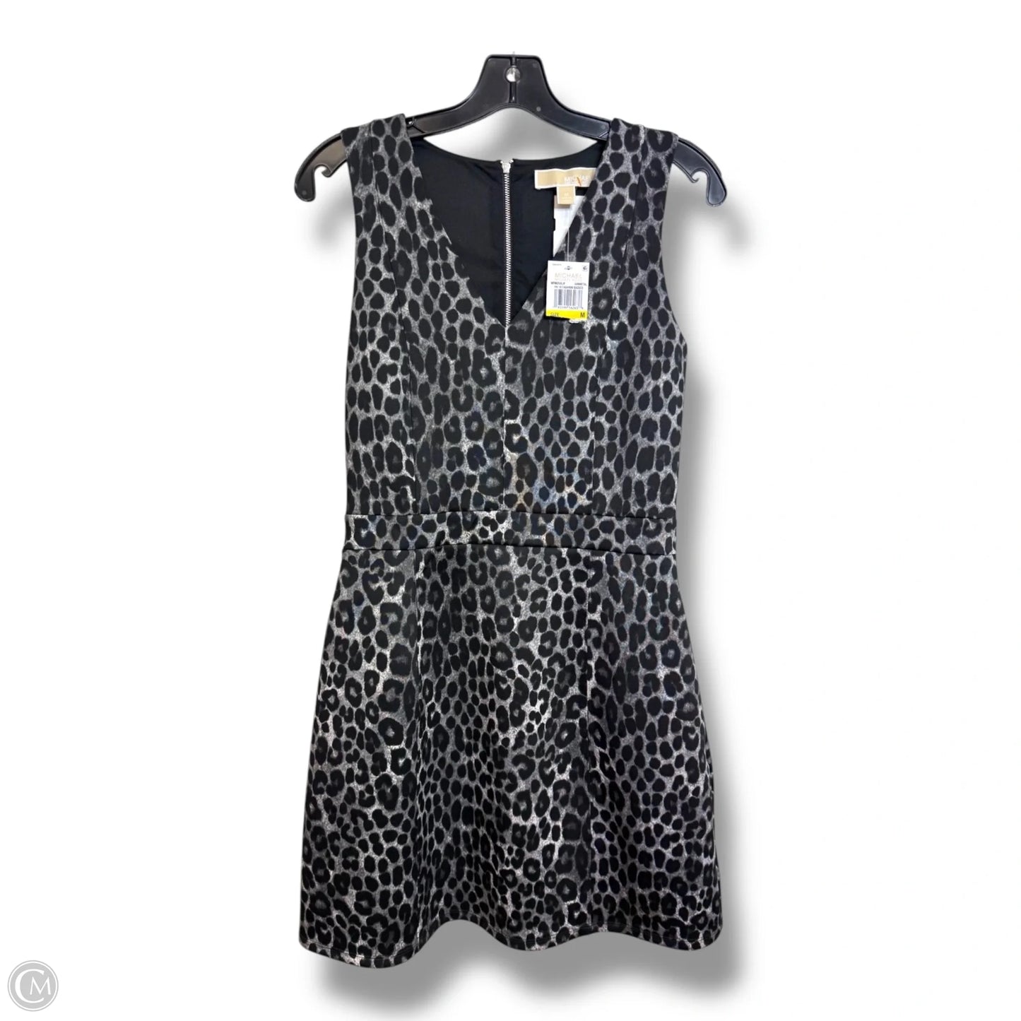 Dress Casual Midi By Michael By Michael Kors In Animal Print, Size: M