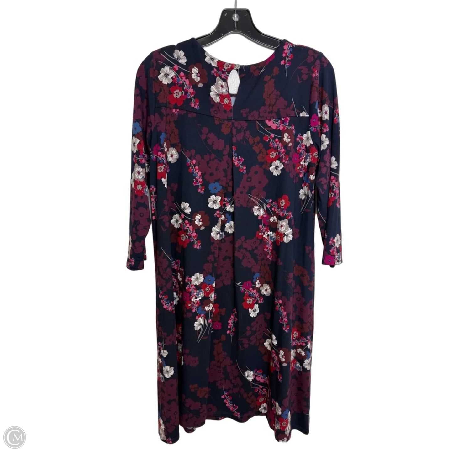 Dress Casual Maxi By J. Jill In Blue & Red, Size: S