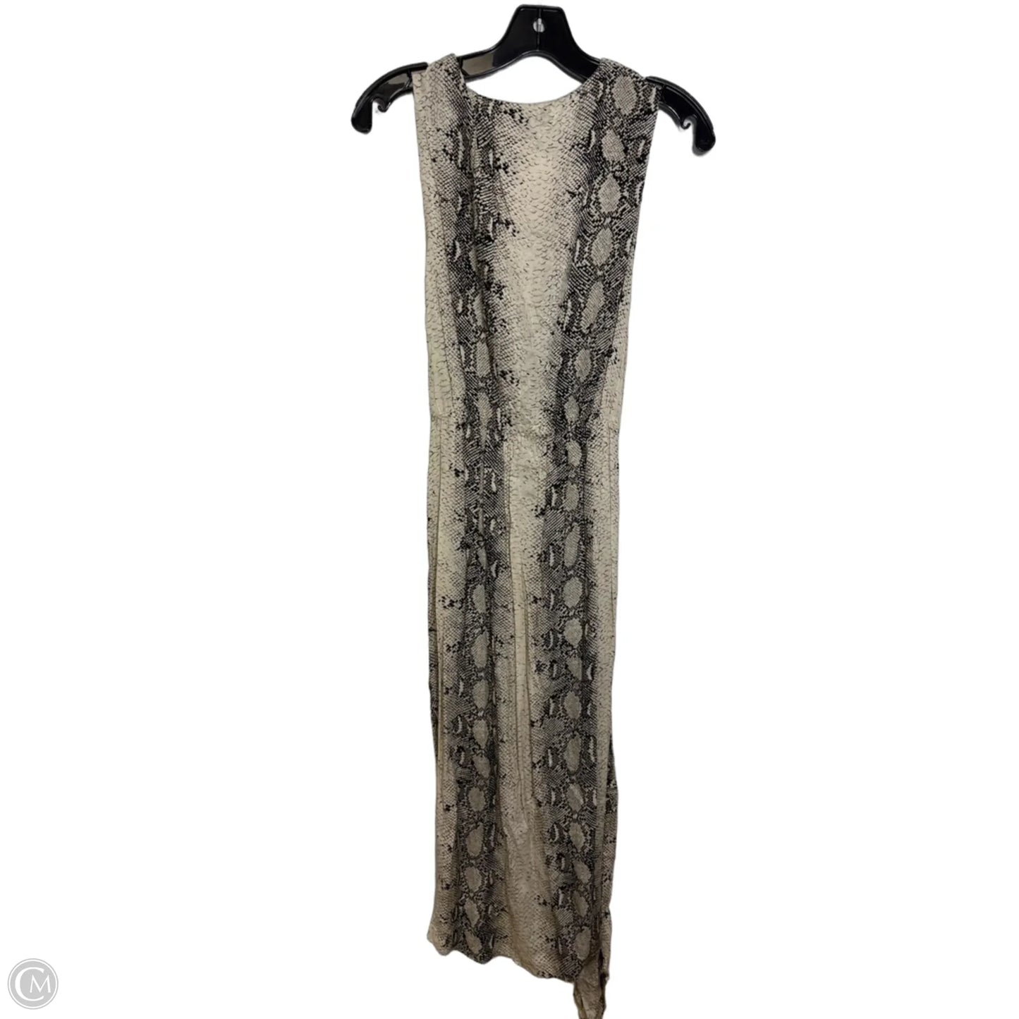 Dress Party Long By Clothes Mentor In Snakeskin Print, Size: S