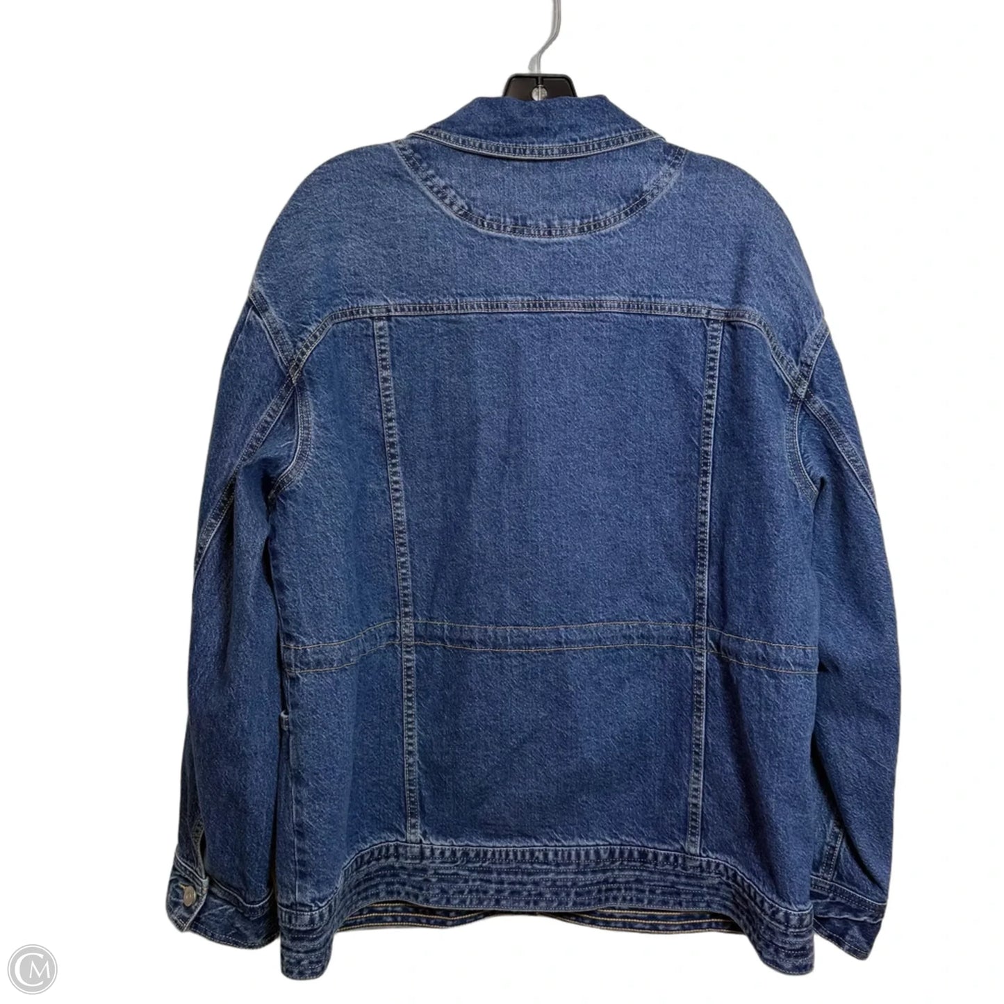 Jacket Denim By Habitual In Blue Denim, Size: L
