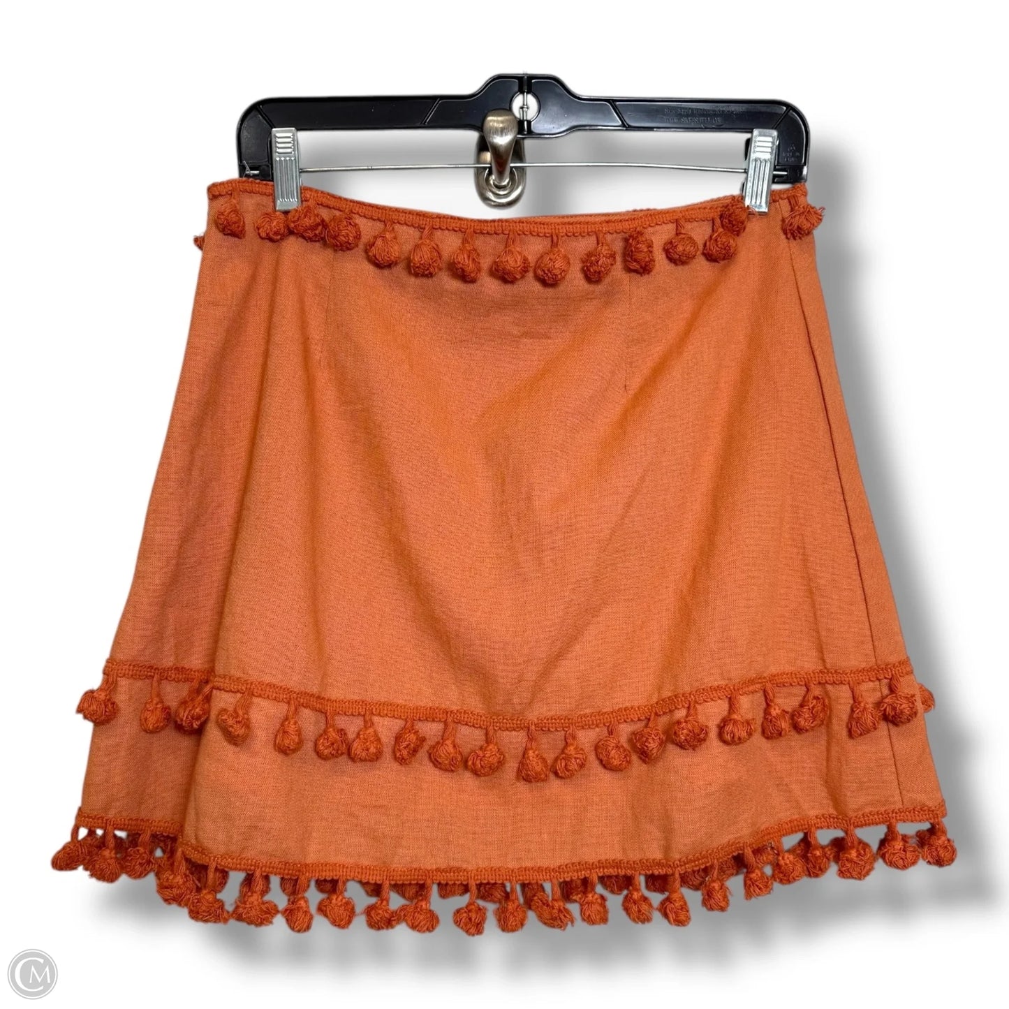 Skirt Mini & Short By Clothes Mentor In Orange, Size: L