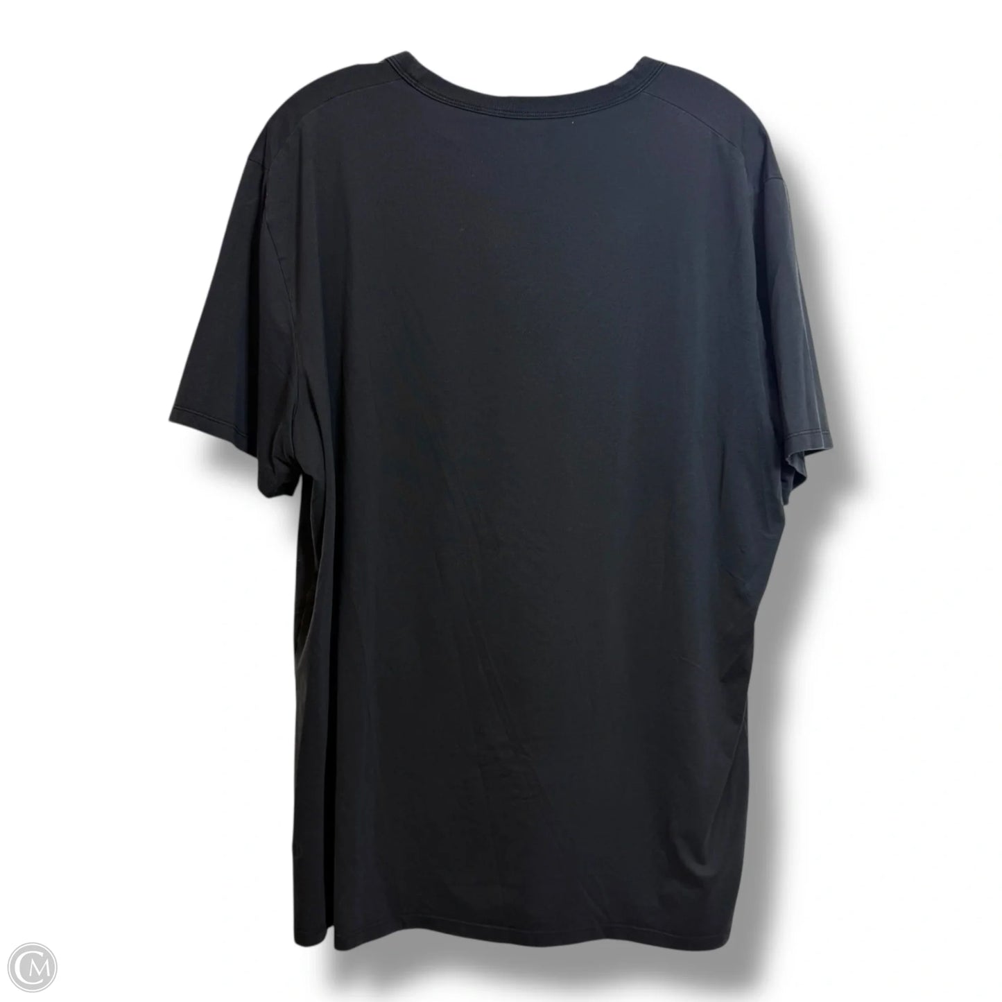 Top Short Sleeve By Lululemon In Black, Size: M