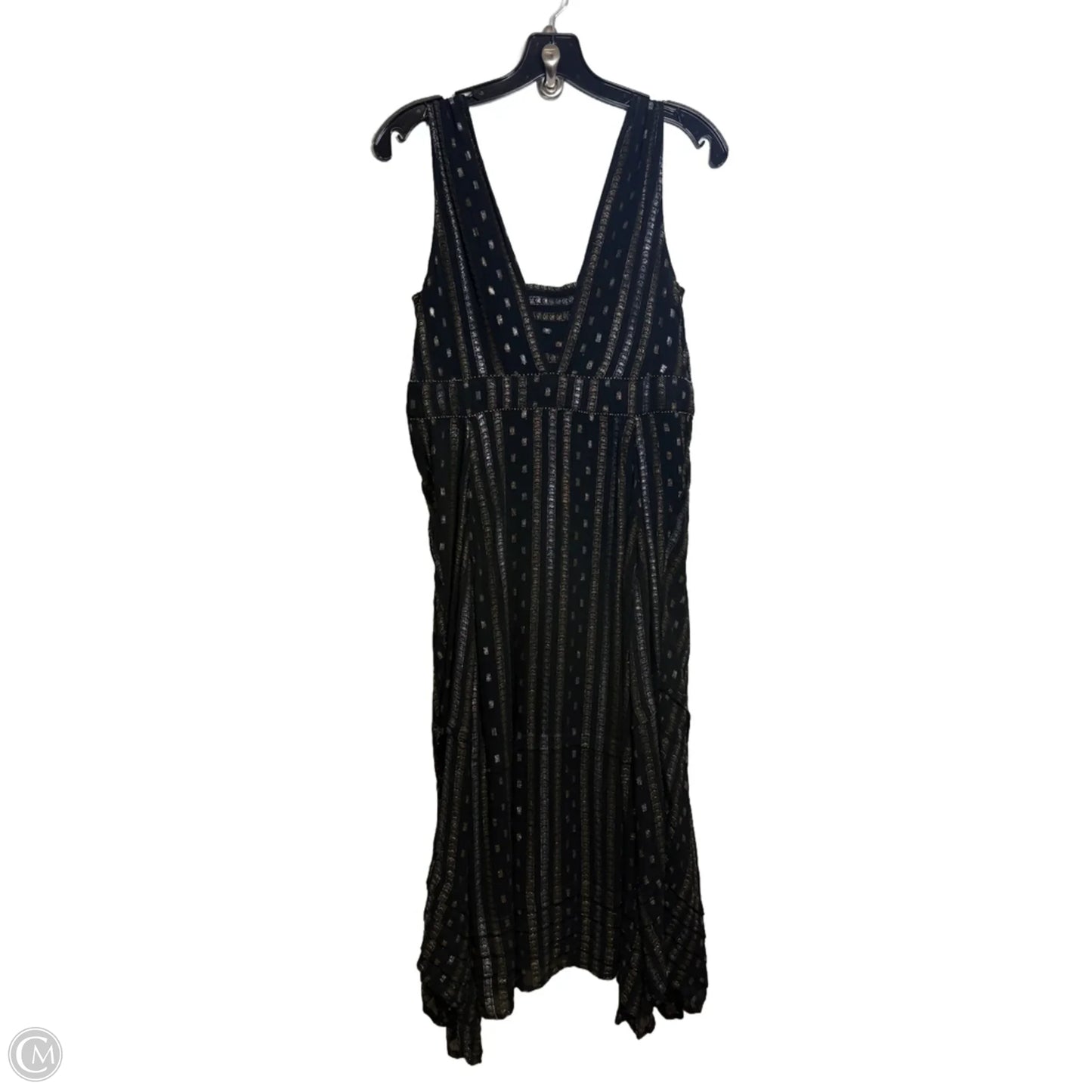 Dress Casual Maxi By Anthropologie In Black, Size: S