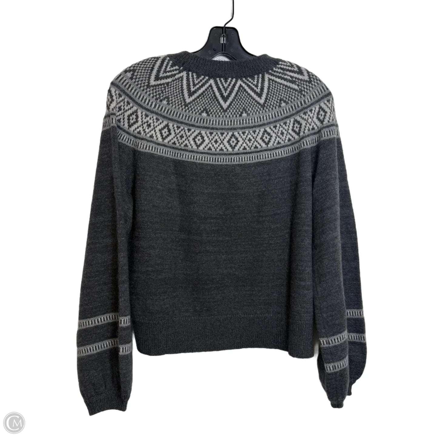 Sweater By Clothes Mentor In Grey, Size: Xs