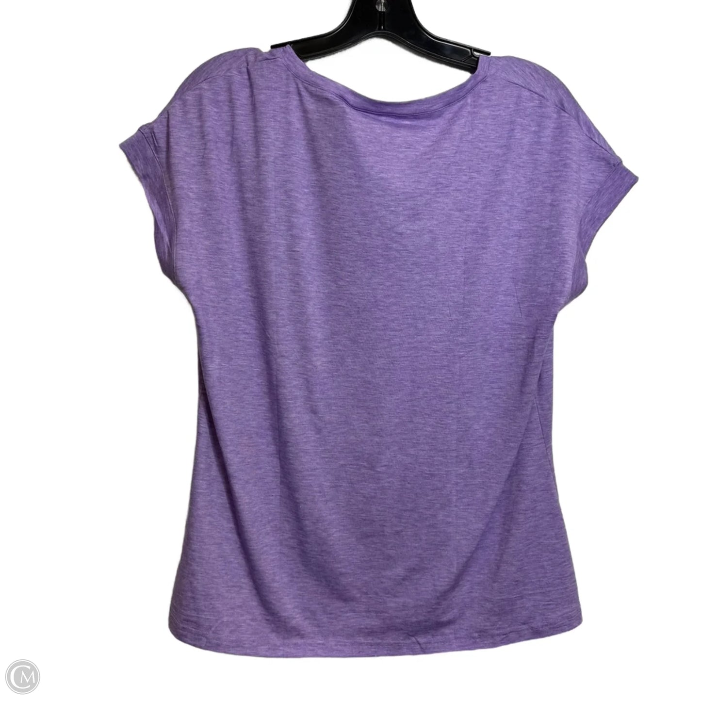 Top Short Sleeve By Clothes Mentor In Purple, Size: L