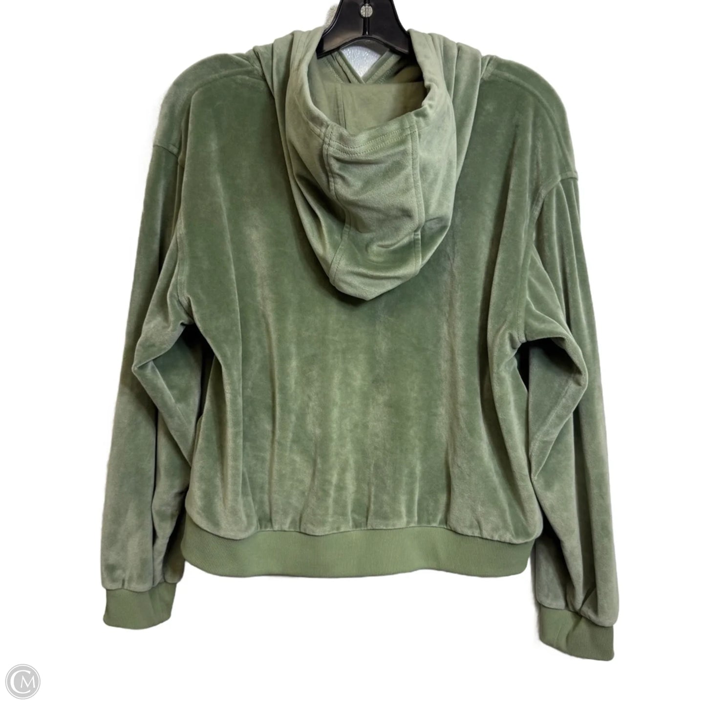 Sweatshirt Hoodie By Nike In Green, Size: Xl